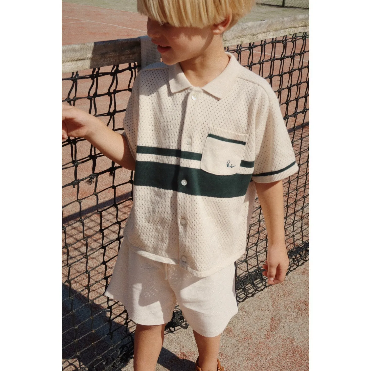 Konges Sljd Pine Grove Hai Knit Shirt Gots