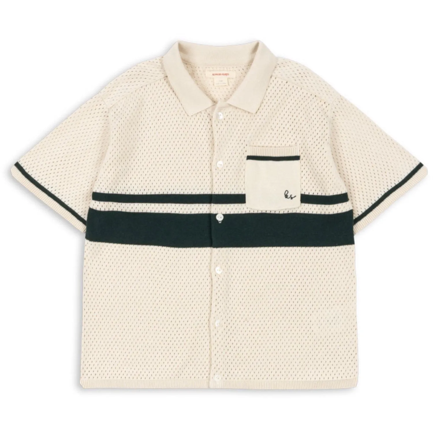 Konges Sljd Pine Grove Hai Knit Shirt Gots