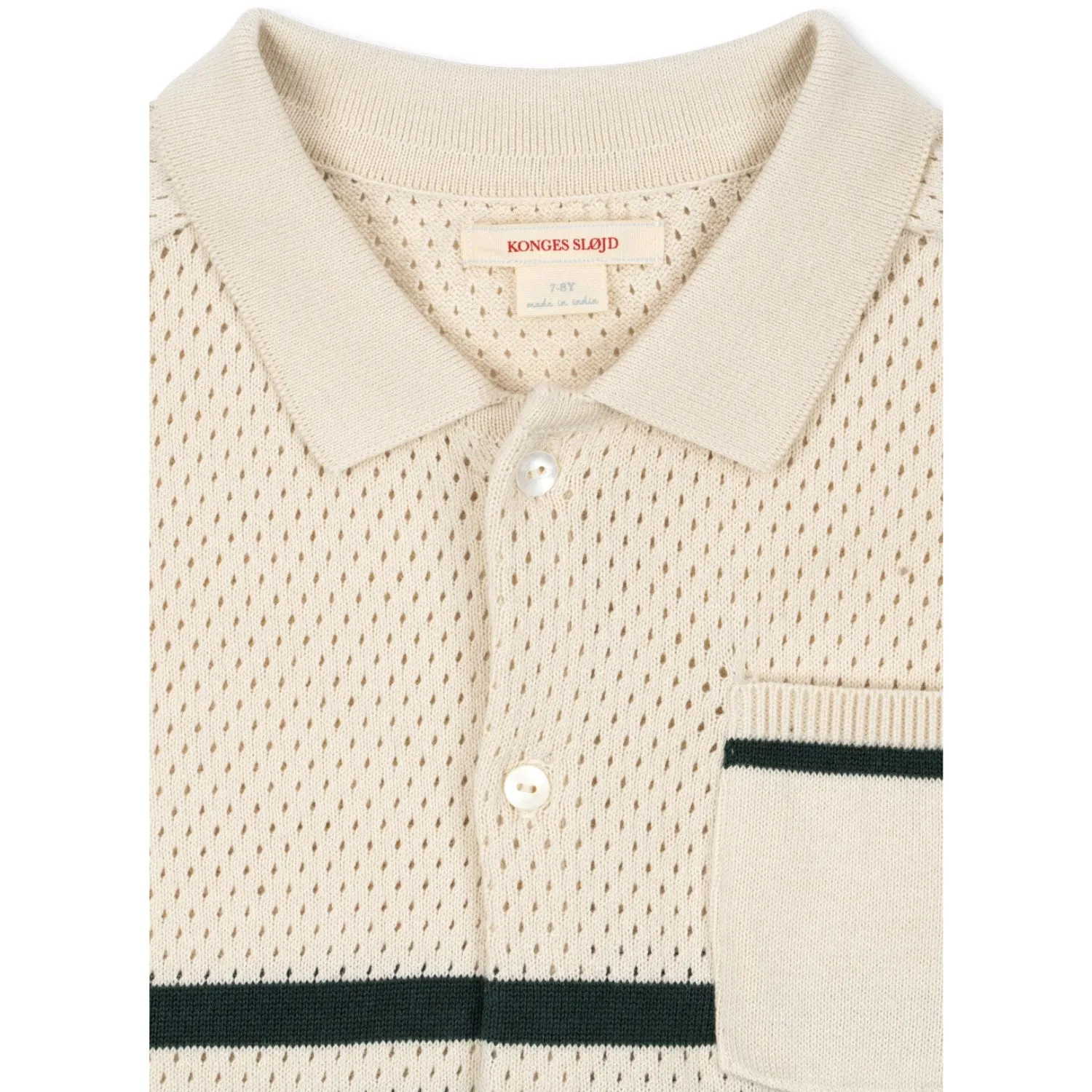 Konges Sljd Pine Grove Hai Knit Shirt Gots
