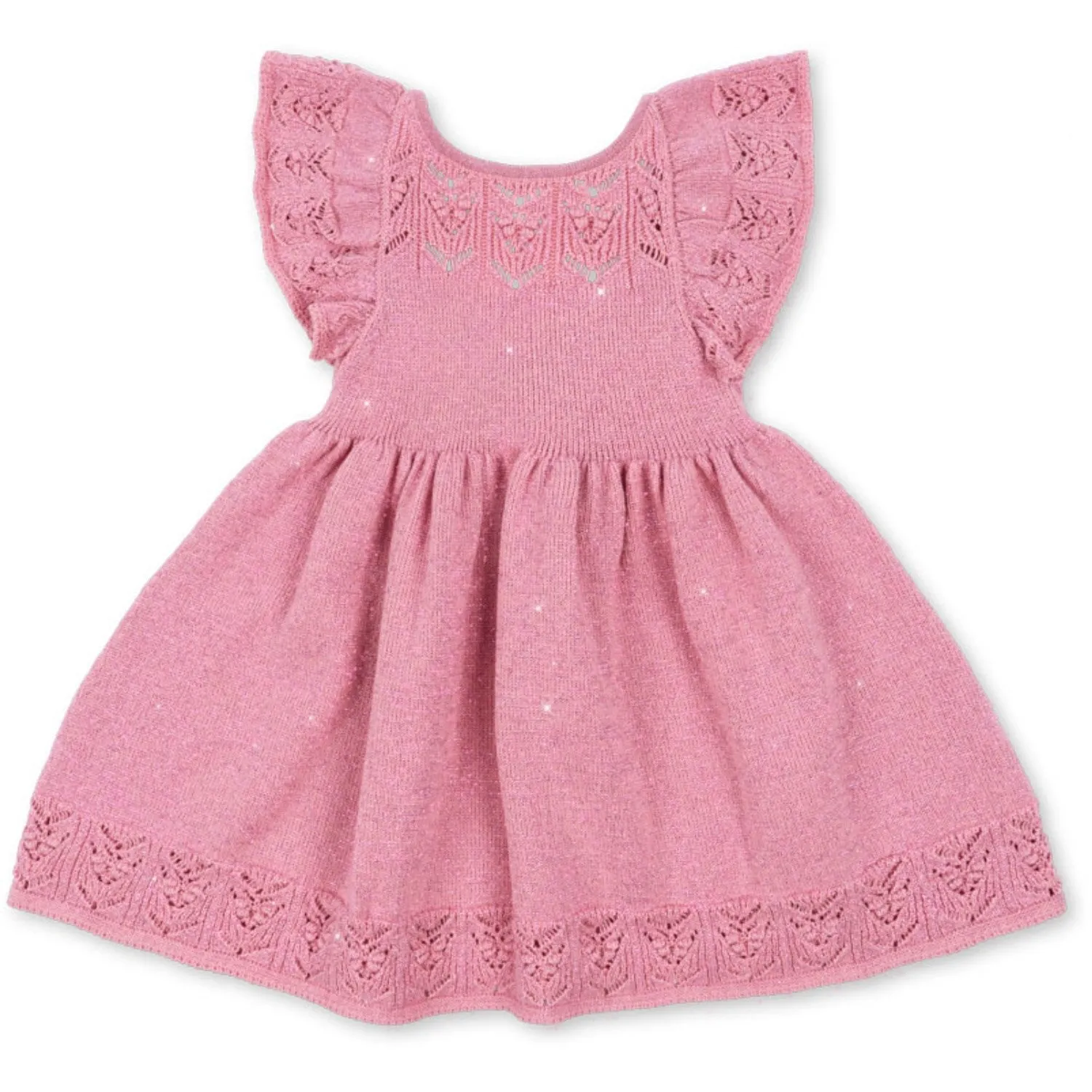 Konges Sljd Powder Pink Cabby Knit Dress