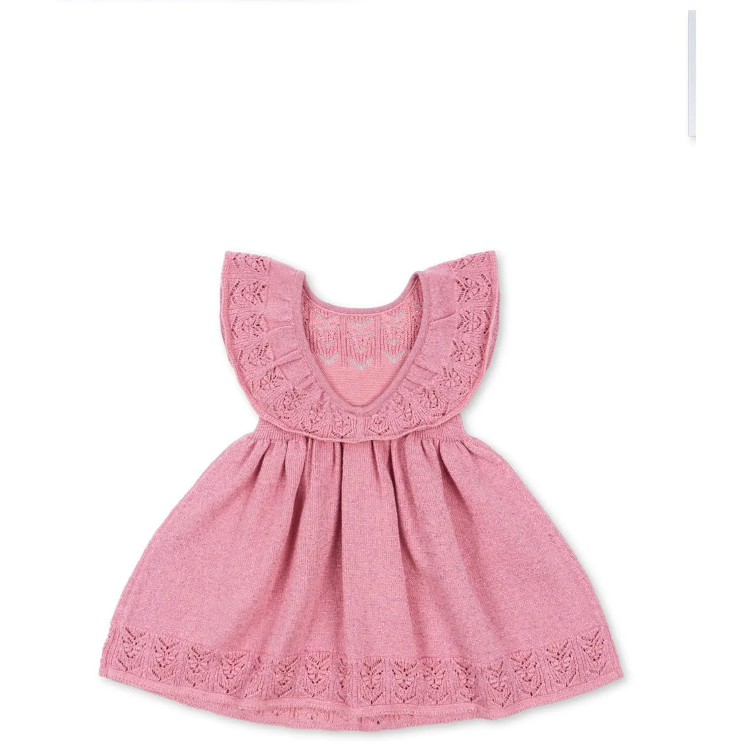 Konges Sljd Powder Pink Cabby Knit Dress