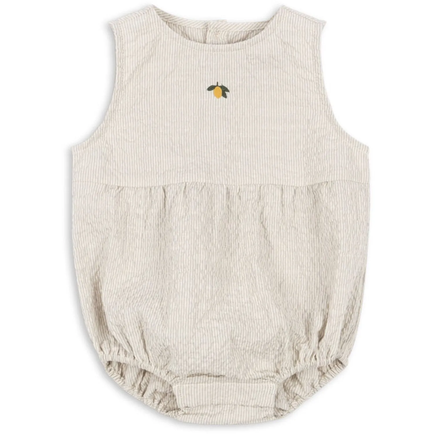 Konges Sljd Quarry Stripe Elliot Romper Gots