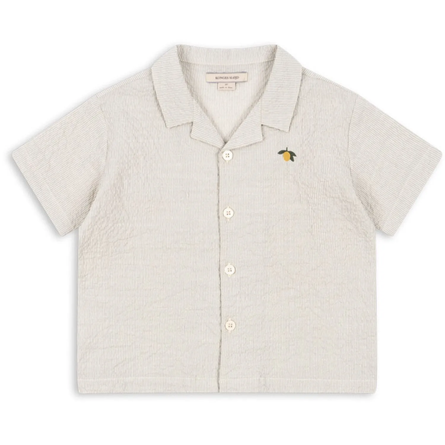 Konges Sljd Quarry Stripe Elliot Ss Shirt Gots