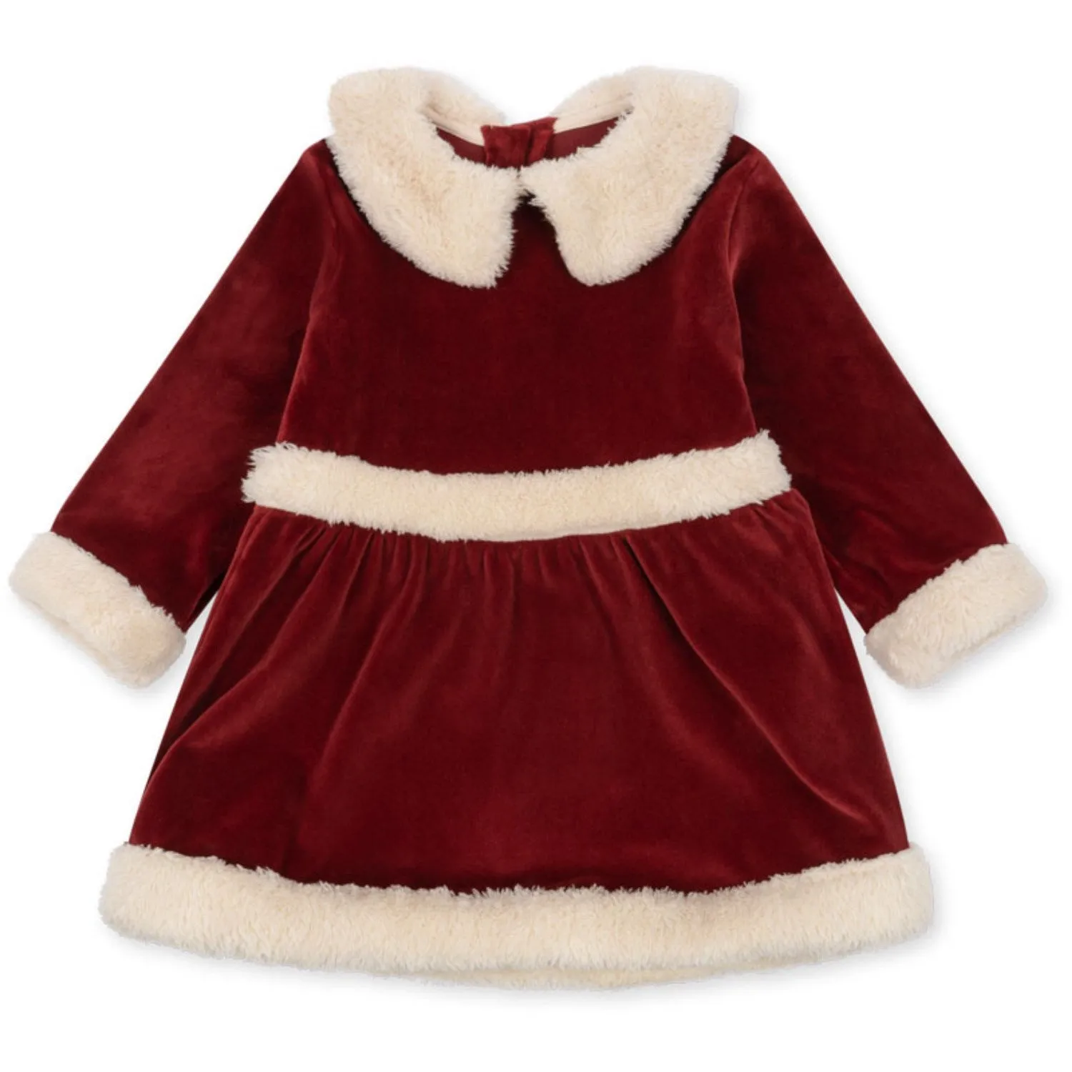 Konges Sljd Red Dahlia Christmas Dress Grs