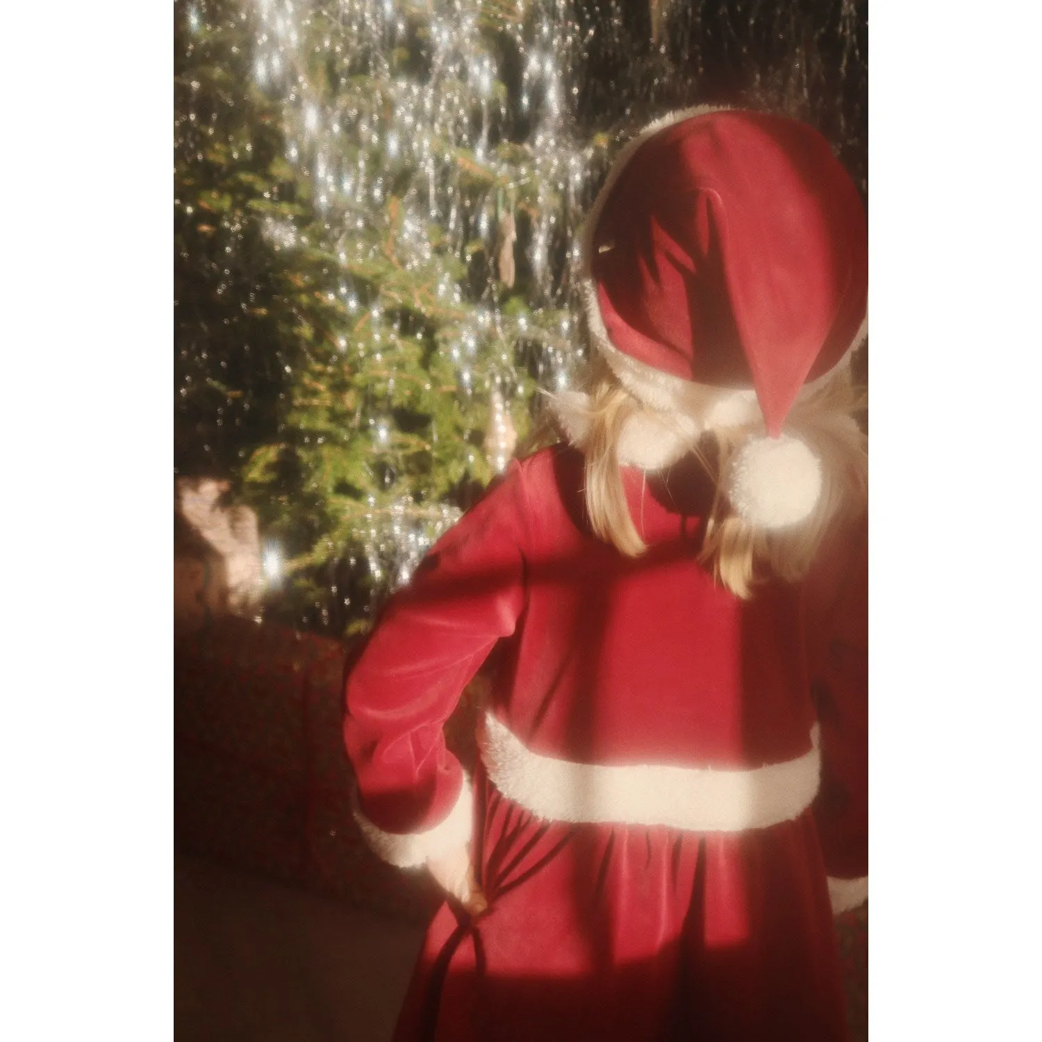 Konges Sljd Red Dahlia Christmas Dress Grs