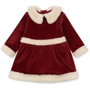 Konges Sljd Red Dahlia Christmas Dress Grs