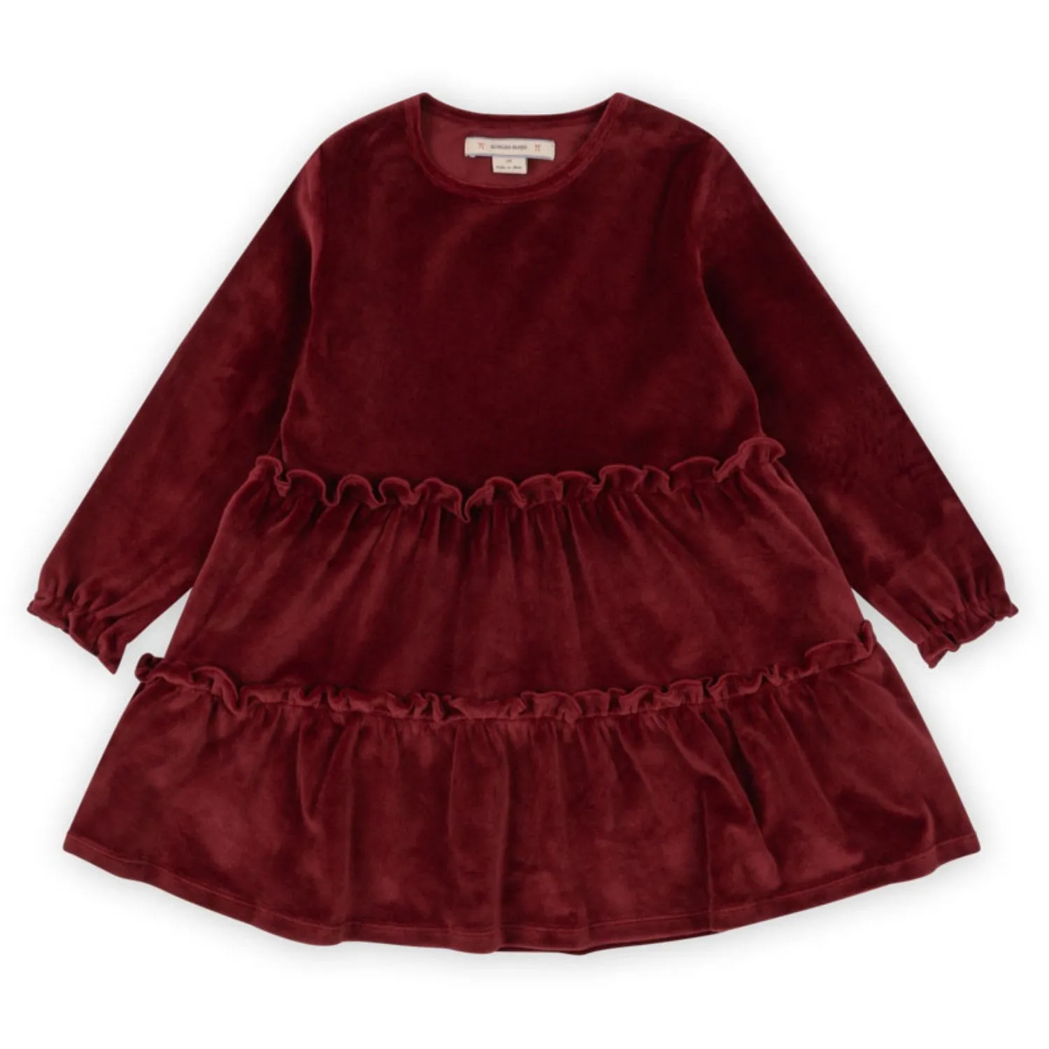 Konges Sljd Red Dahlia Jingle Dress Grs