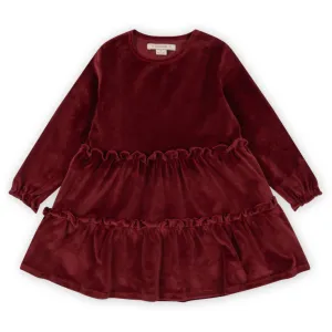 Konges Sljd Red Dahlia Jingle Dress Grs