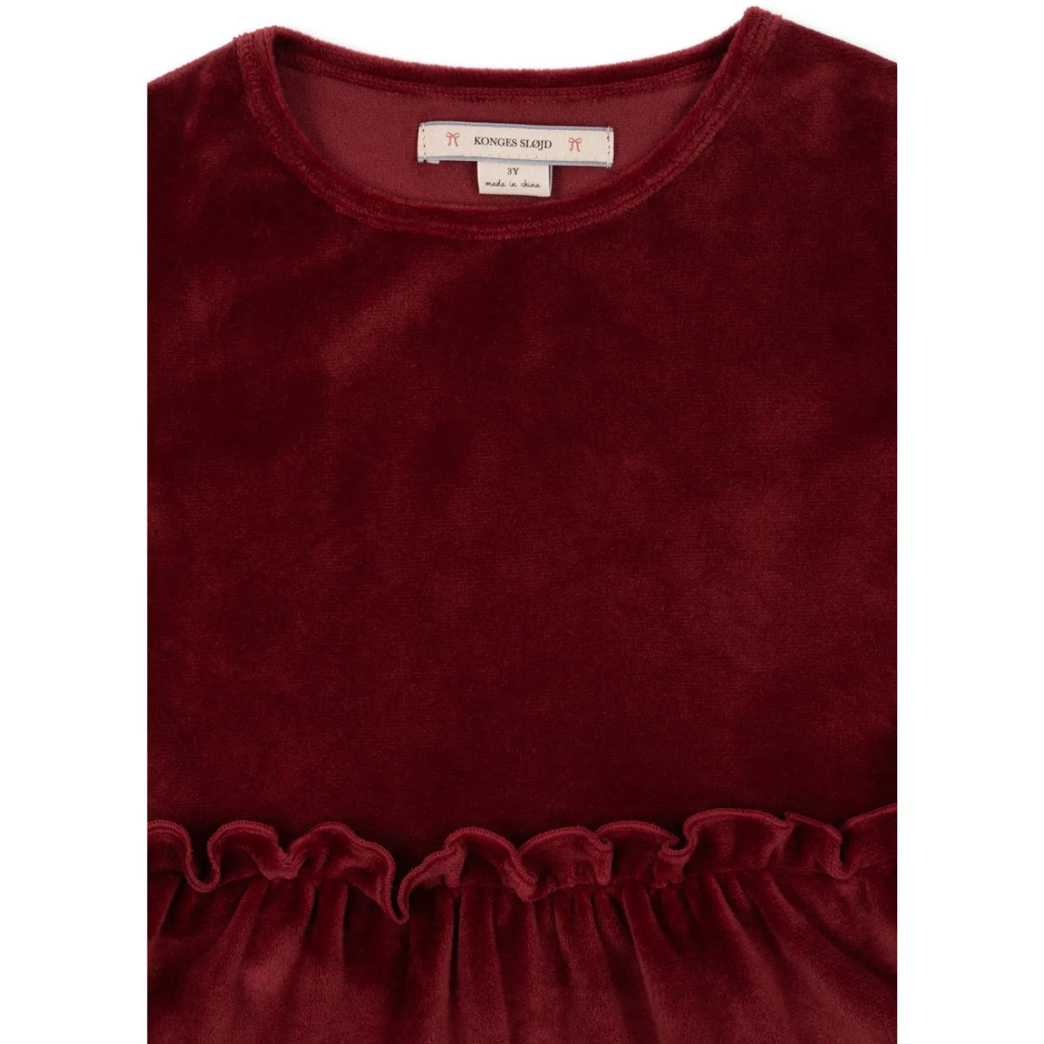 Konges Sljd Red Dahlia Jingle Dress Grs