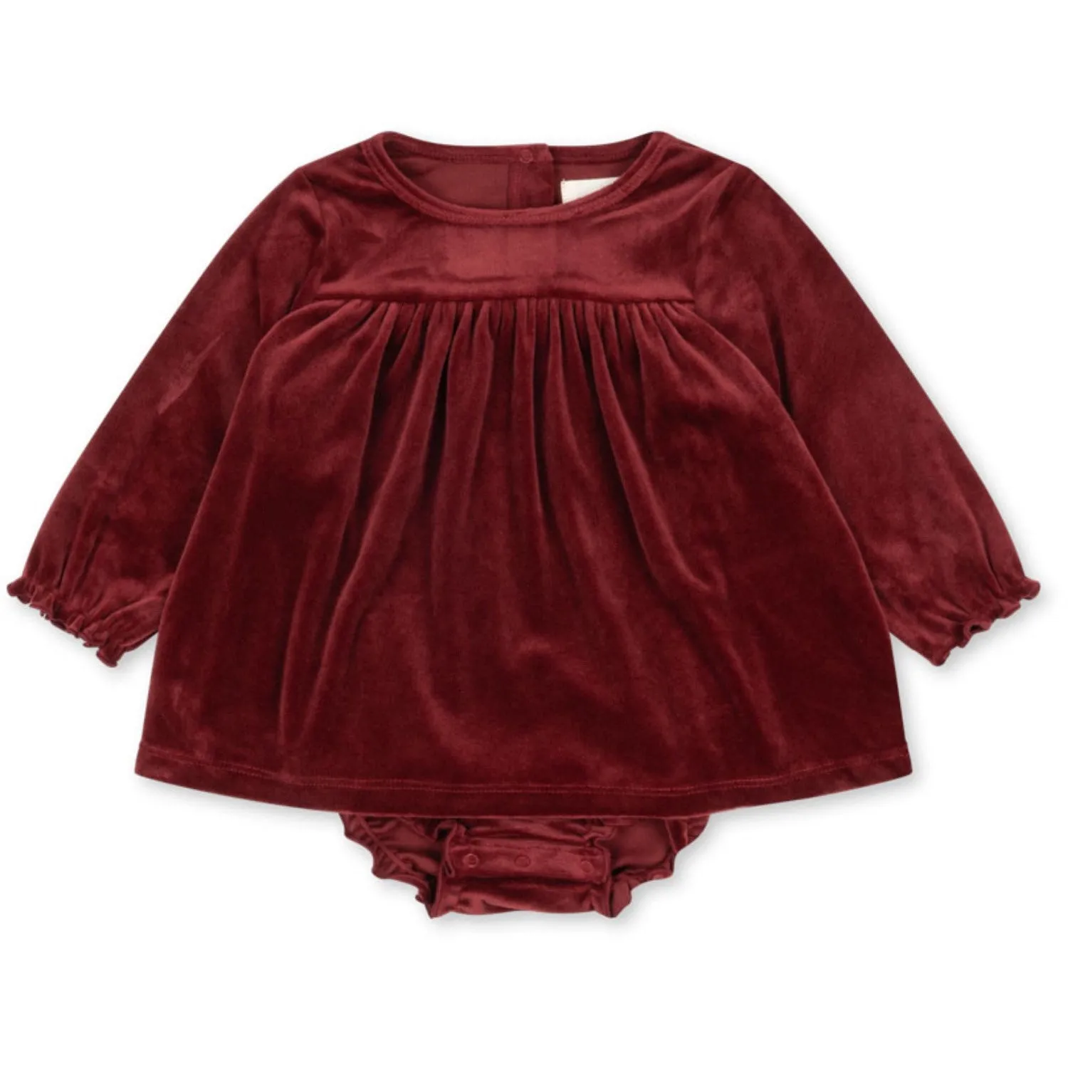 Konges Sljd Red Dahlia Jingle Romper Dress Grs
