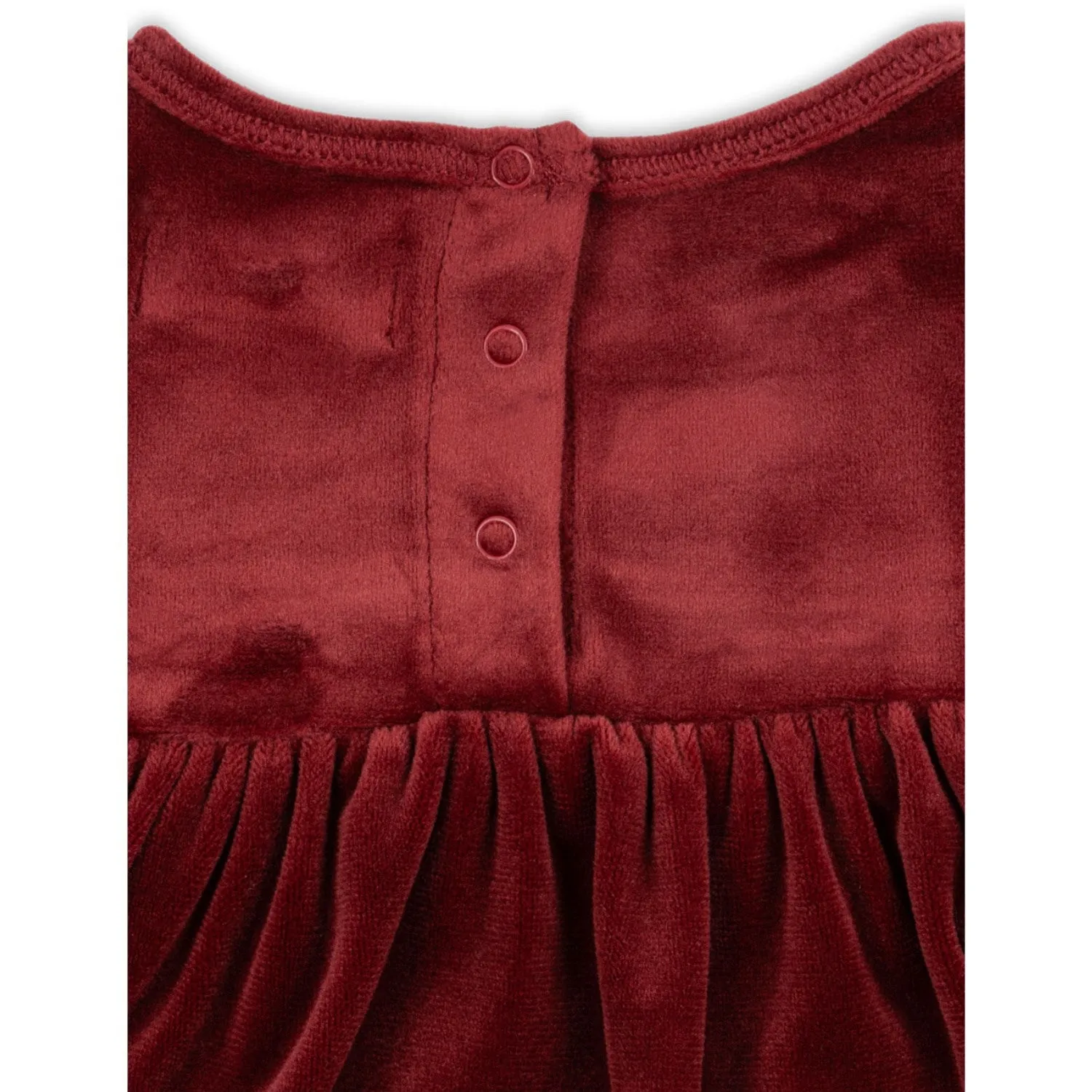 Konges Sljd Red Dahlia Jingle Romper Dress Grs