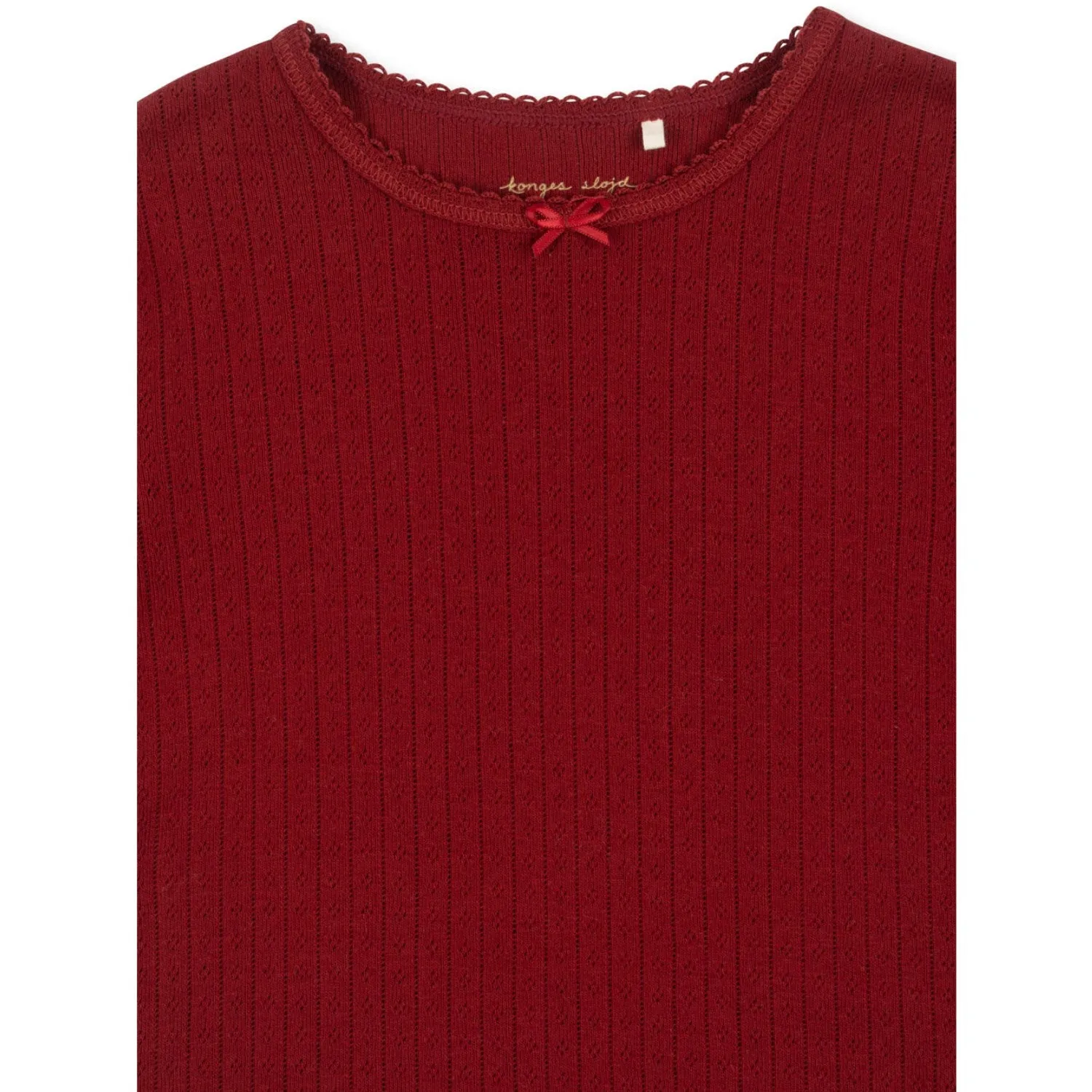 Konges Sljd Red Dahlia Minnie Blouse Gots