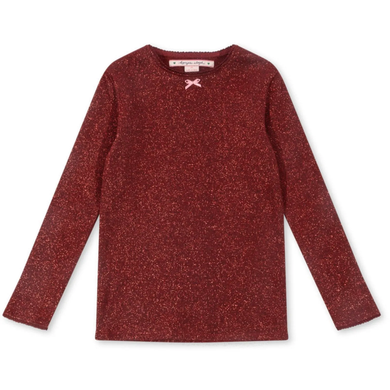 Konges Sljd Red Dahlia Roli Blouse