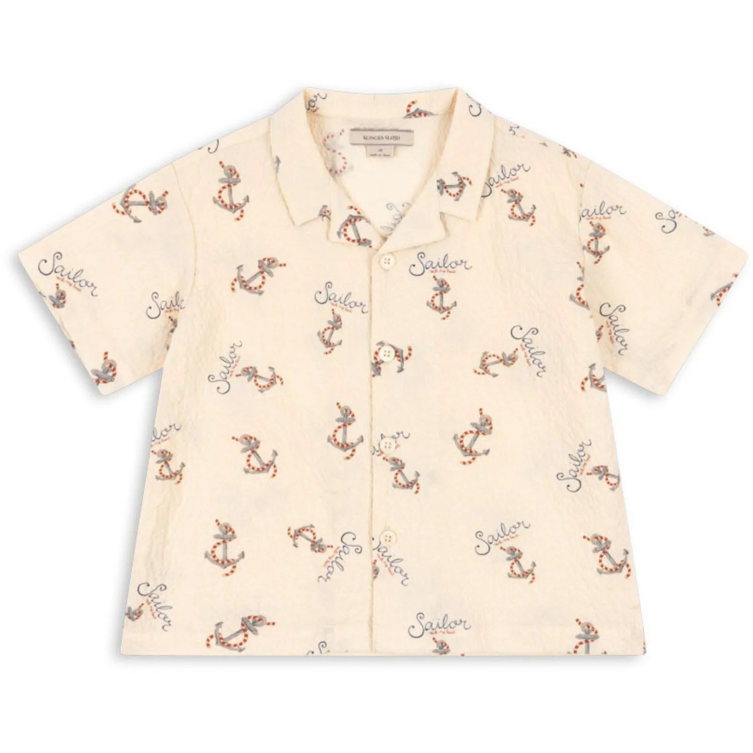 Konges Sljd Rock My Boat Elliot Ss Shirt Gots