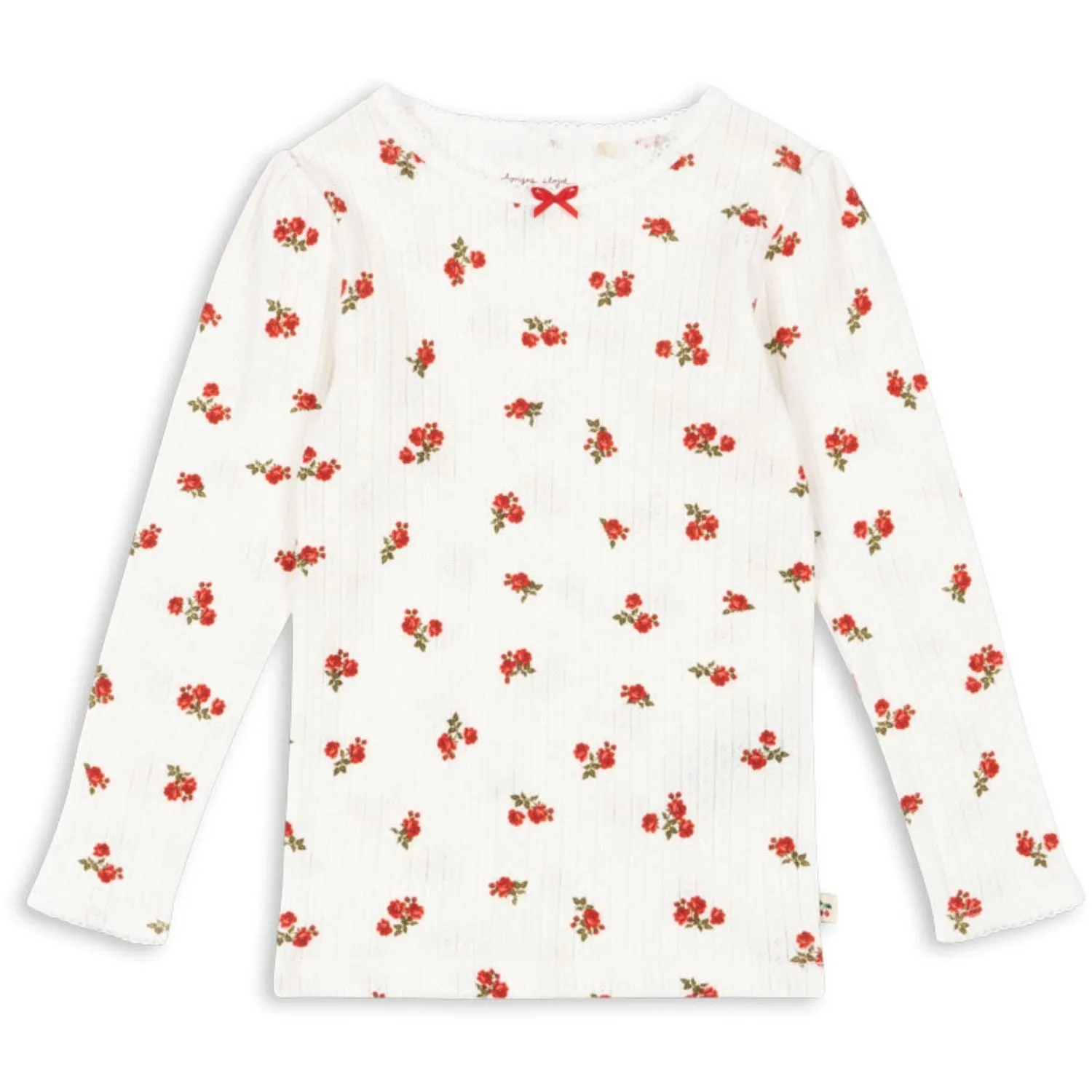 Konges Sljd Rose Red Minnie Blouse Gots