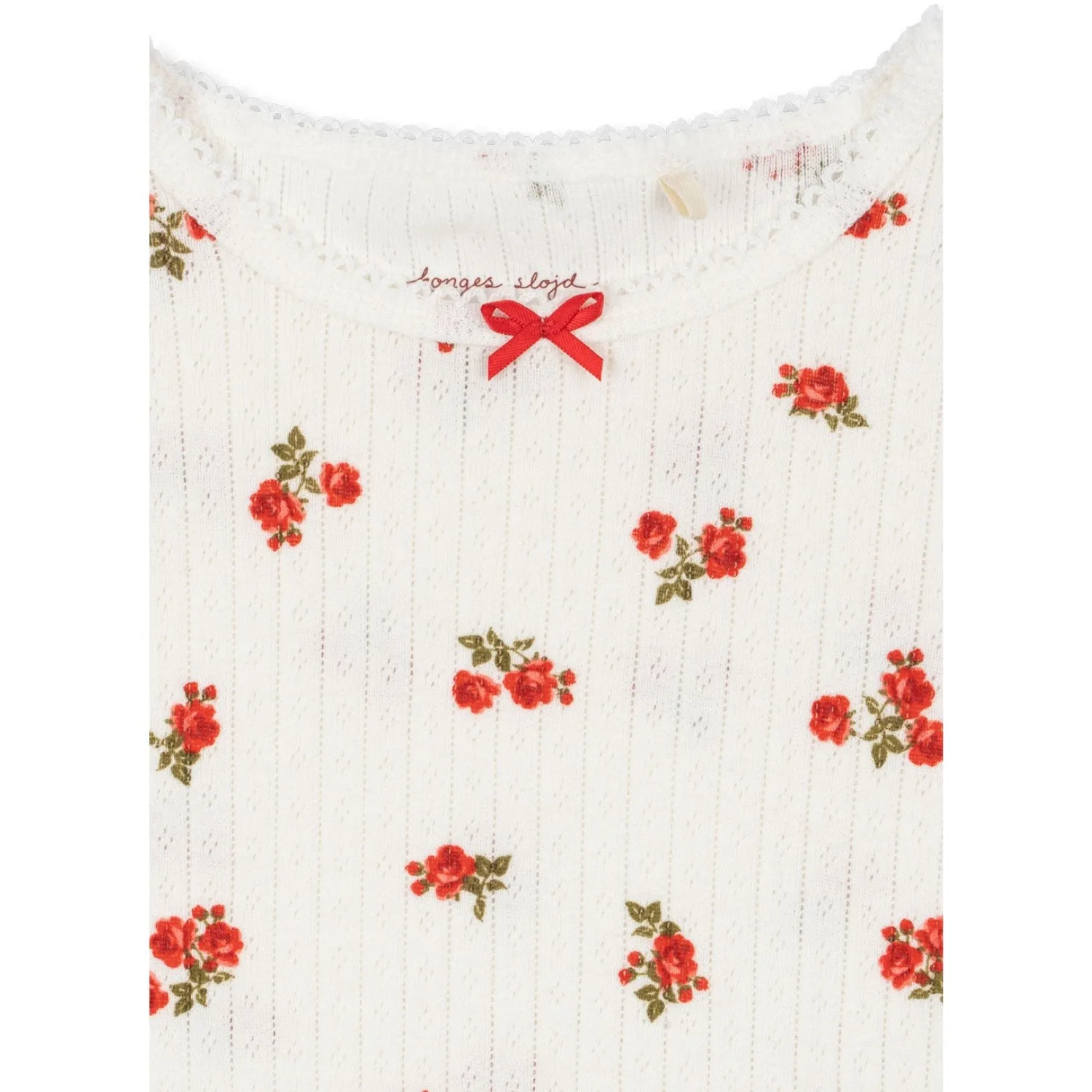 Konges Sljd Rose Red Minnie Blouse Gots