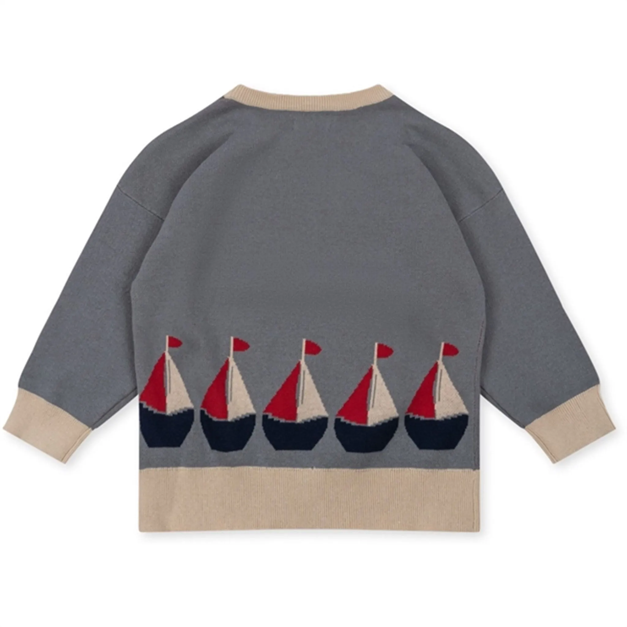 Konges Sljd Sail Away Lapis Knit Blouse