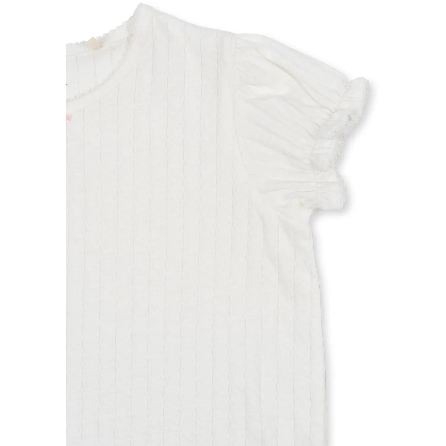 Konges Sljd Snow White Mallou Tee Gots
