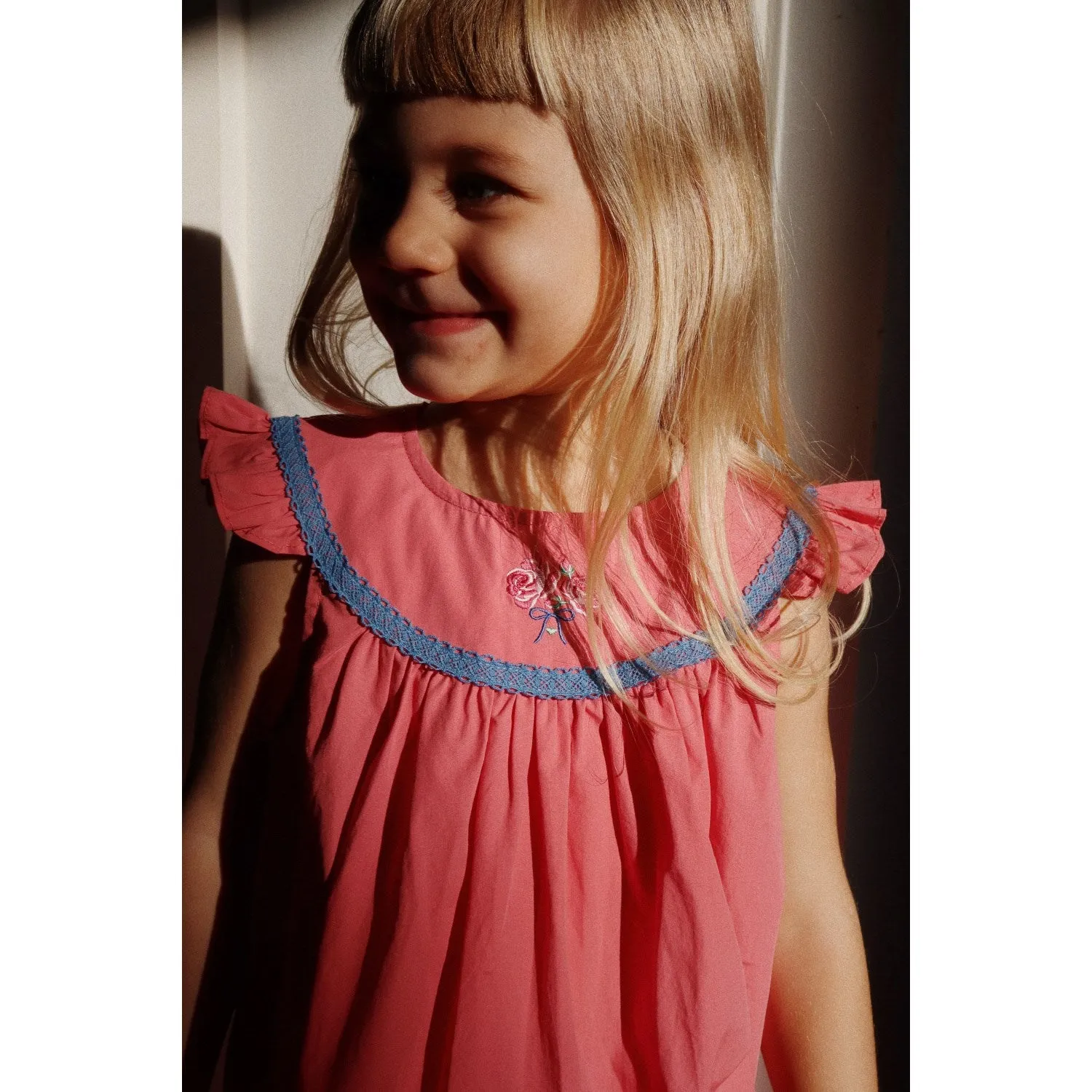 Konges Sljd Strawberry Ice Nella Dress GOTS