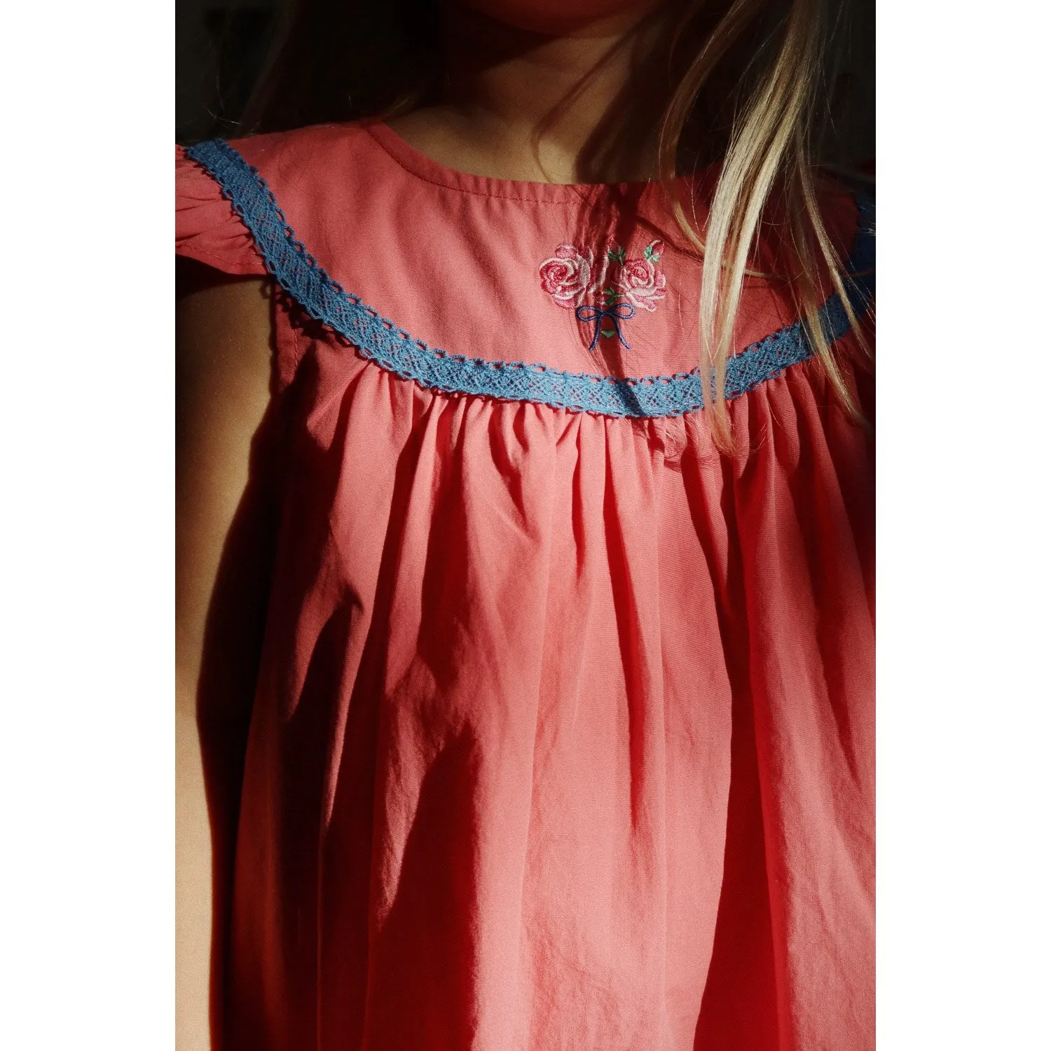Konges Sljd Strawberry Ice Nella Dress GOTS