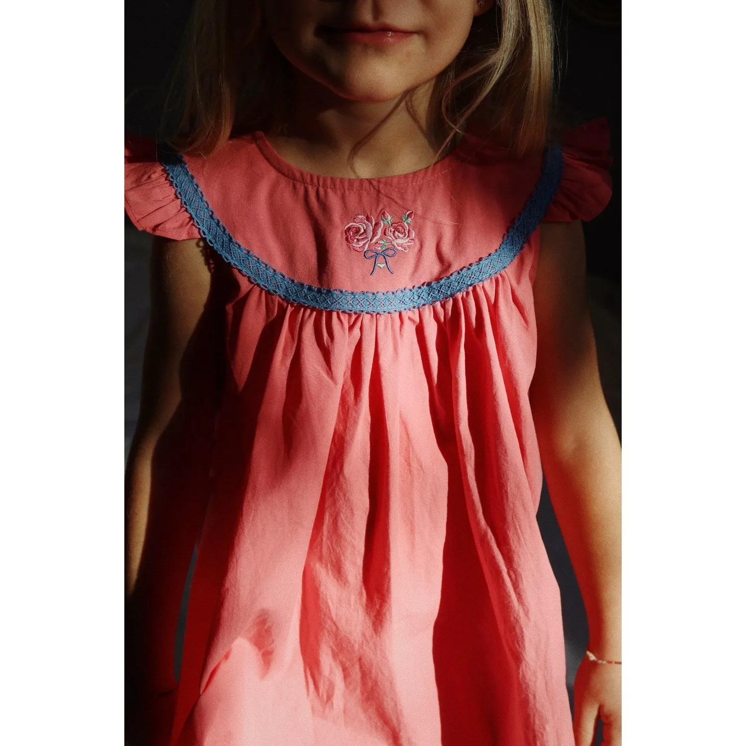 Konges Sljd Strawberry Ice Nella Dress GOTS