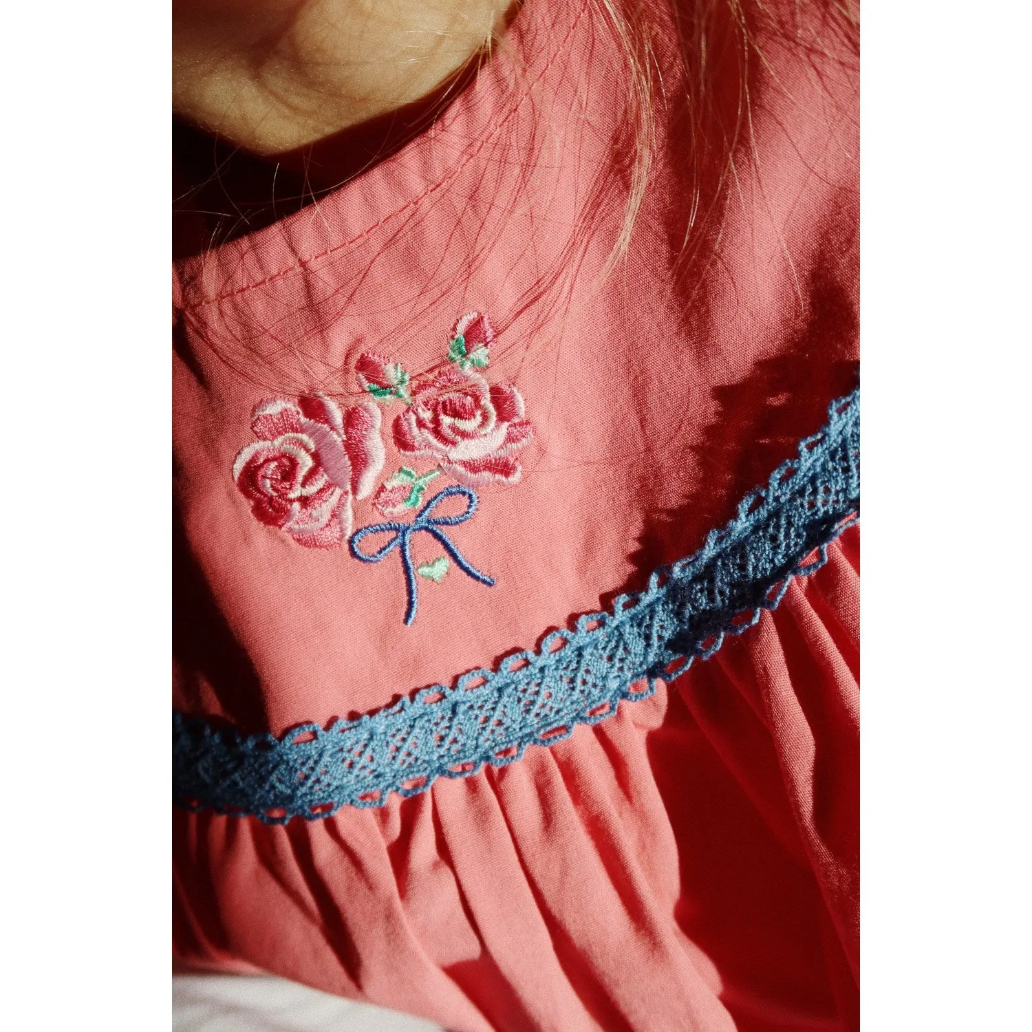Konges Sljd Strawberry Ice Nella Dress GOTS