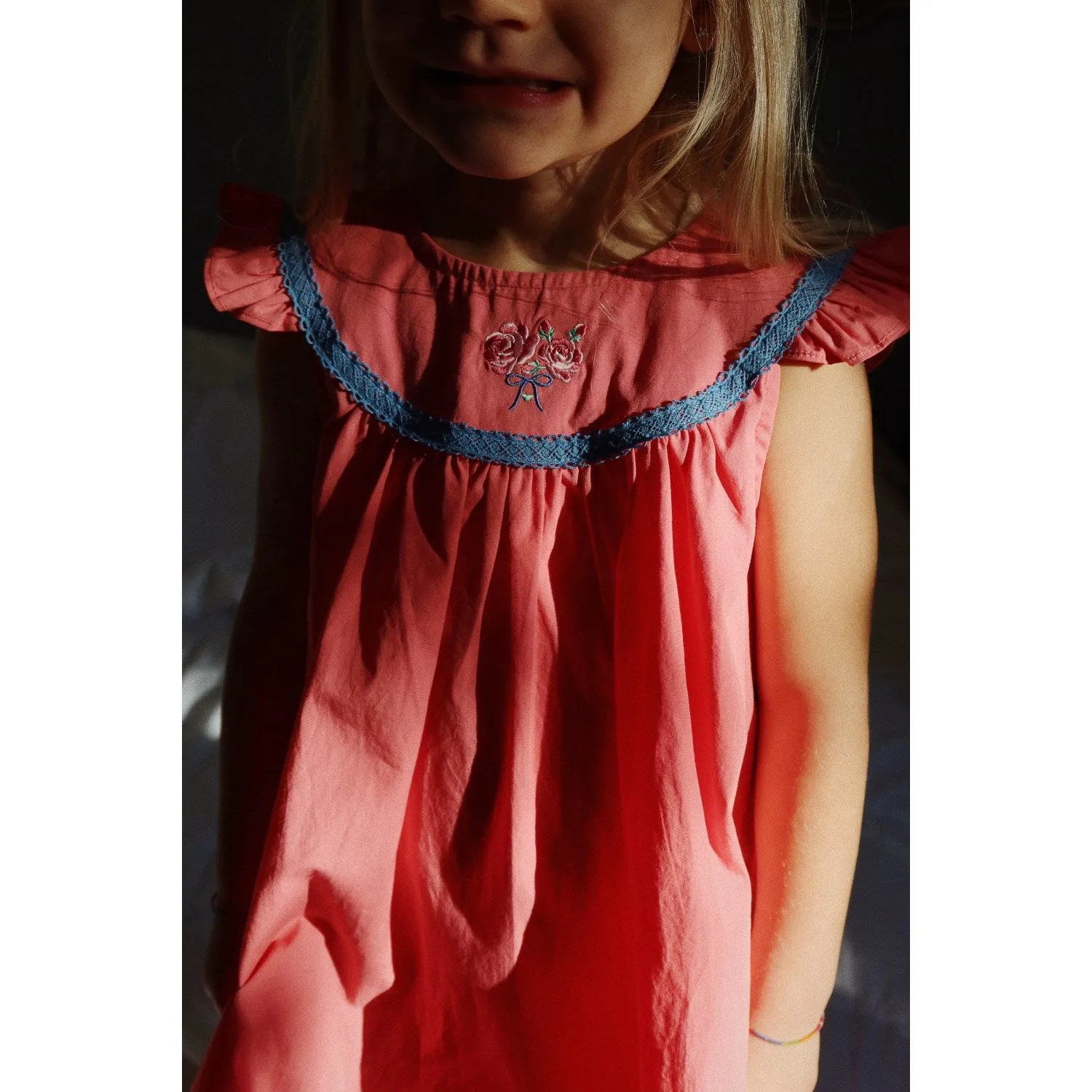 Konges Sljd Strawberry Ice Nella Dress GOTS