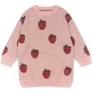 Konges Sljd Strawberry Lapis Lurex Knit Dress