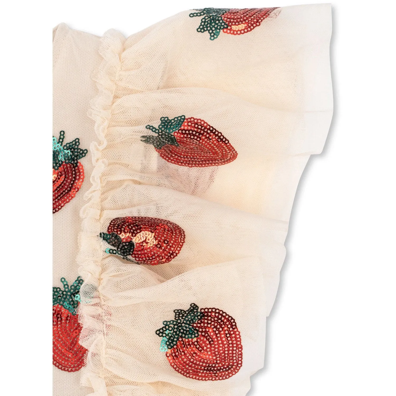 Konges Sljd Strawberry Yvonne Frill Dress