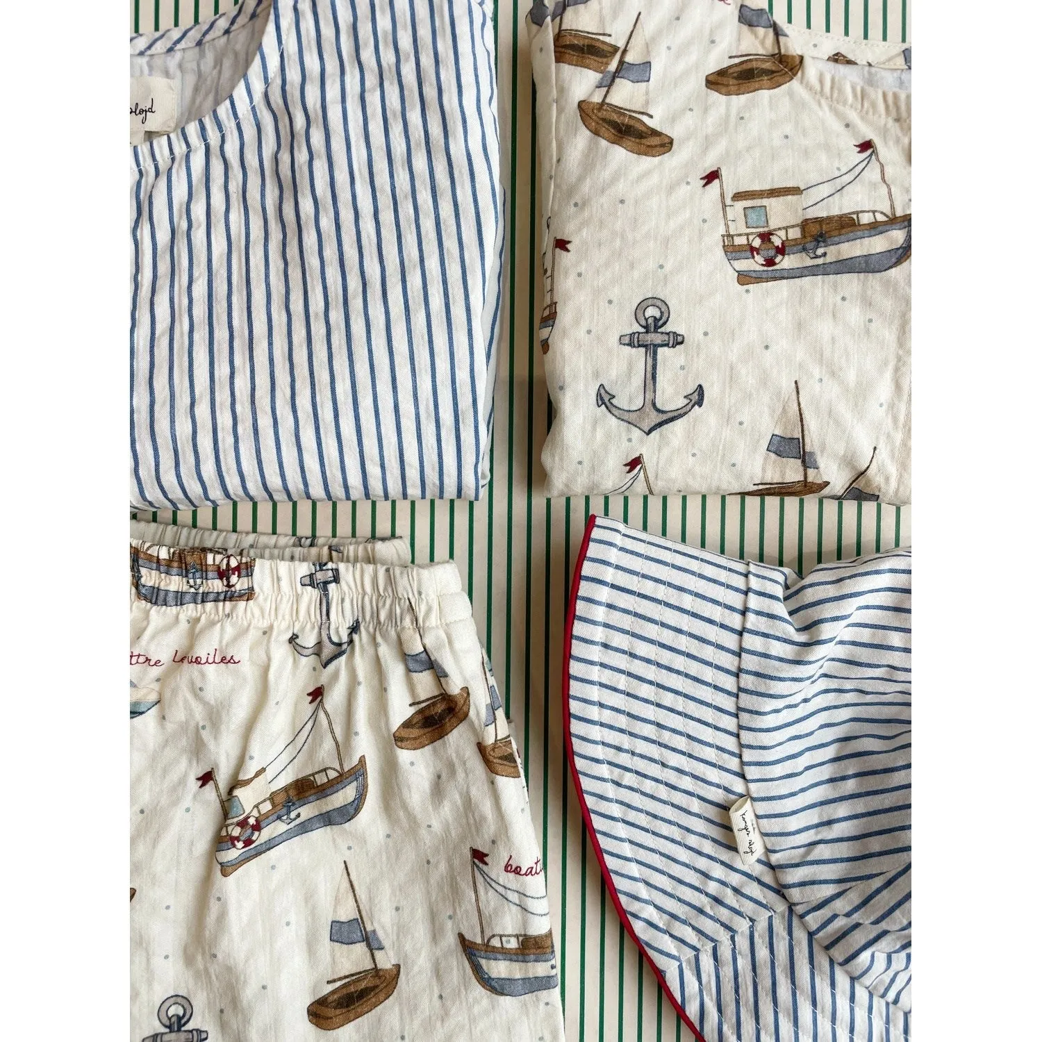 Konges Sljd Stripe Bluie Ace Shirt