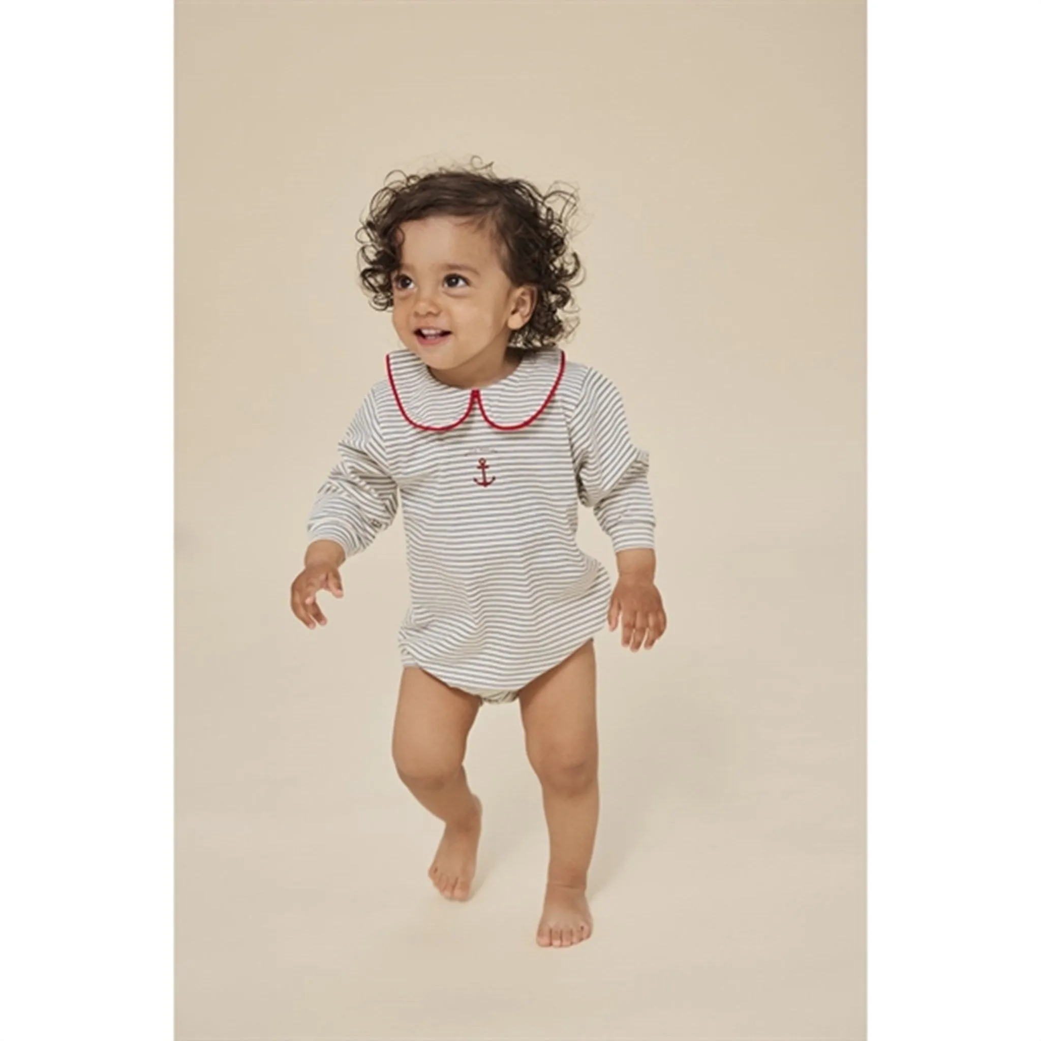 Konges Sljd Stripe Bluie Alfie Collar Body