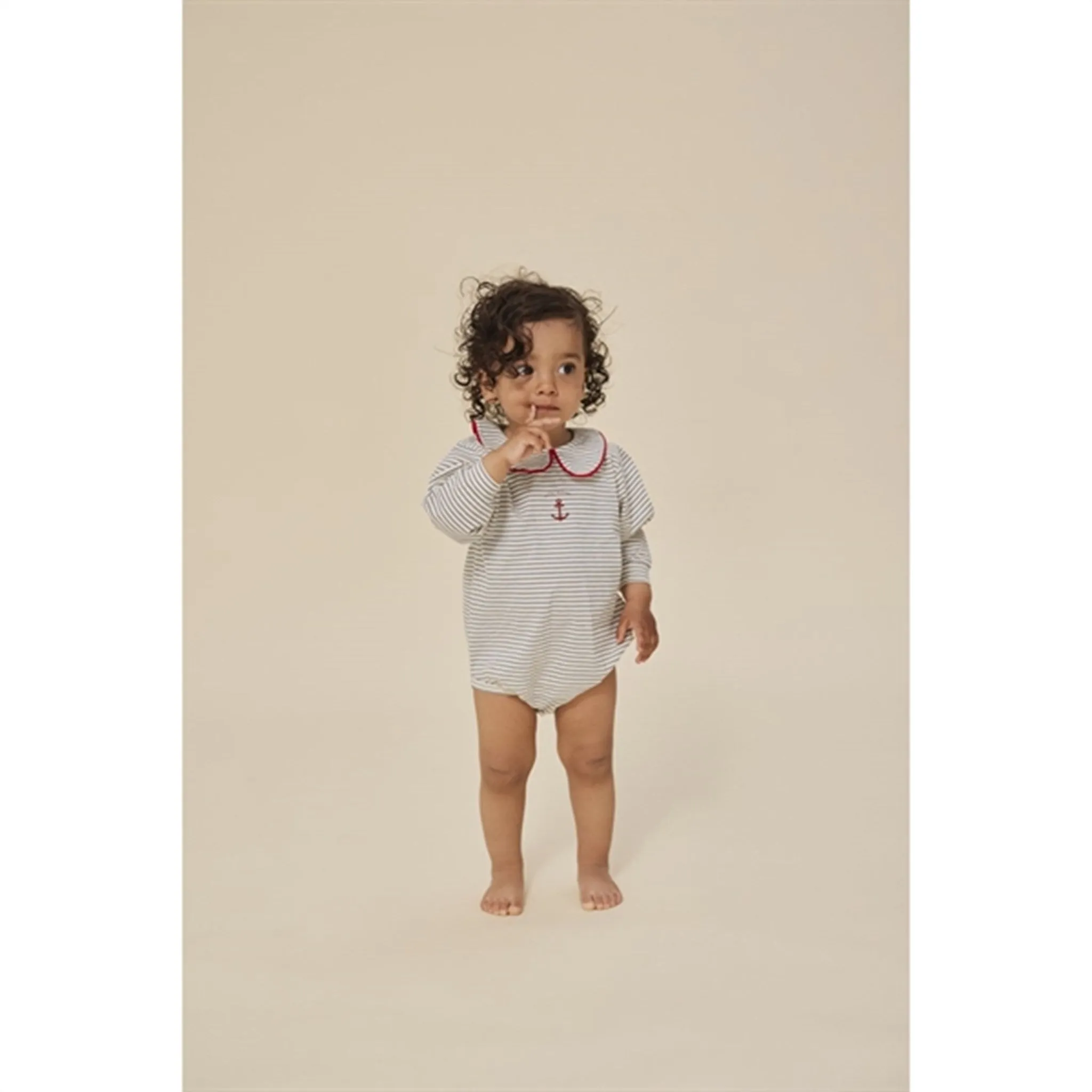 Konges Sljd Stripe Bluie Alfie Collar Body