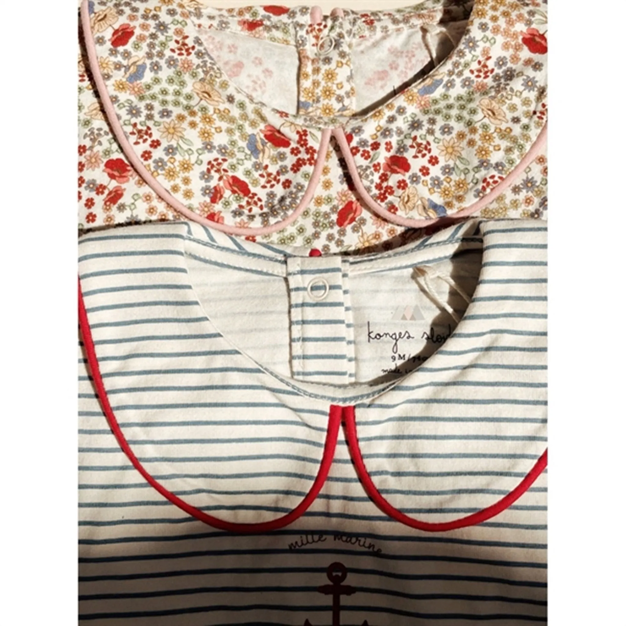 Konges Sljd Stripe Bluie Alfie Collar Body