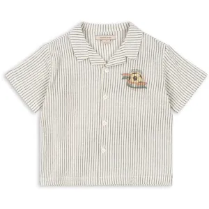 Konges Sljd Stripe Bluie Elliot Ss Shirt Gots