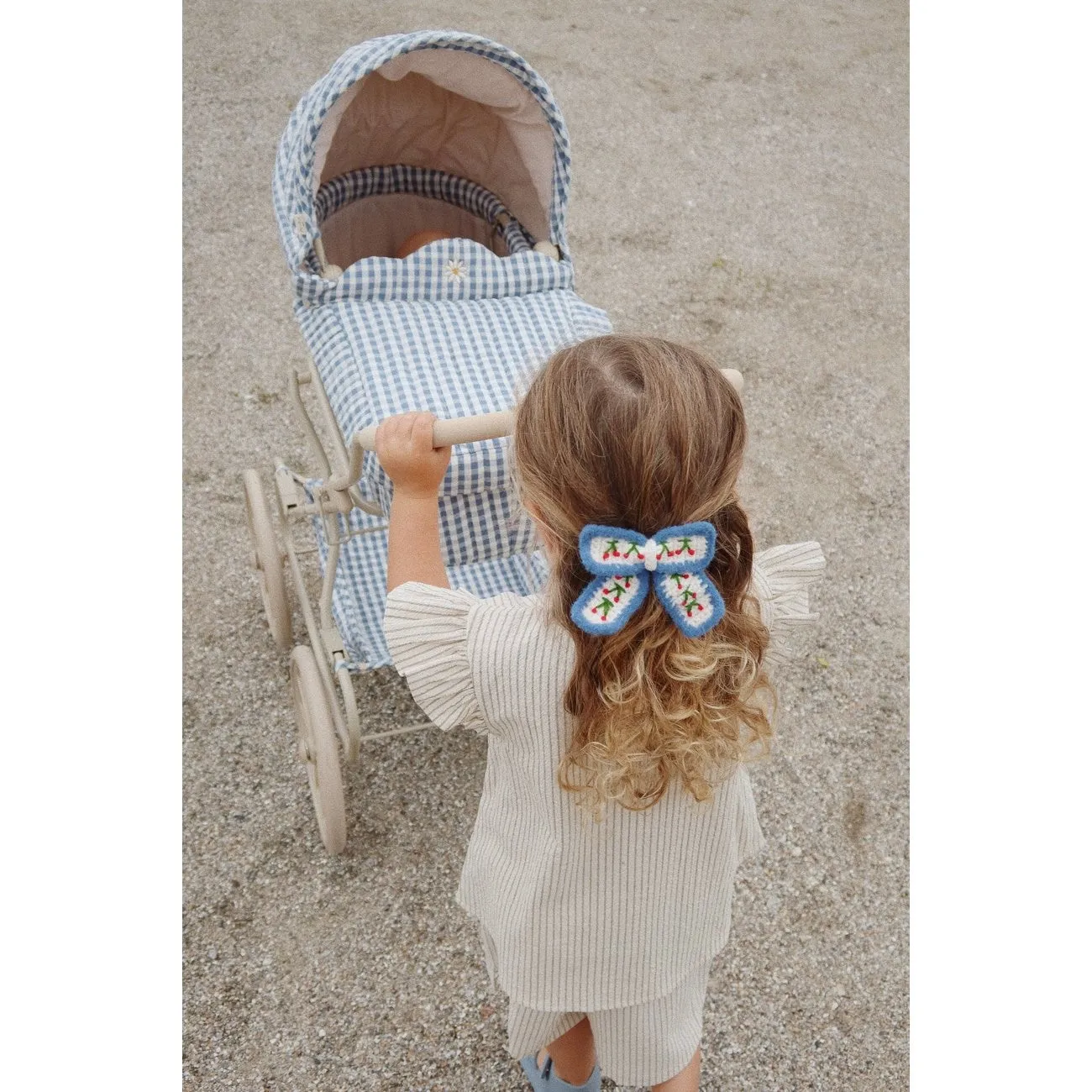 Konges Sljd Tea Stripe Ellie Frill Top