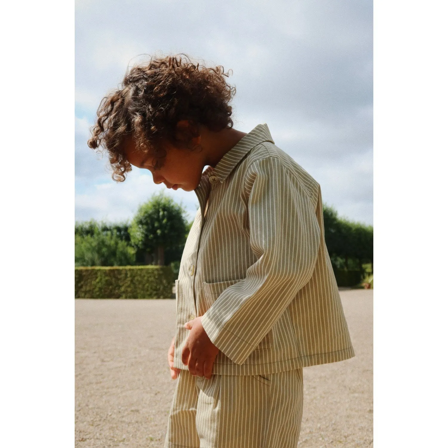 Konges Sljd Tea Stripe Frankie Over Shirt Gots