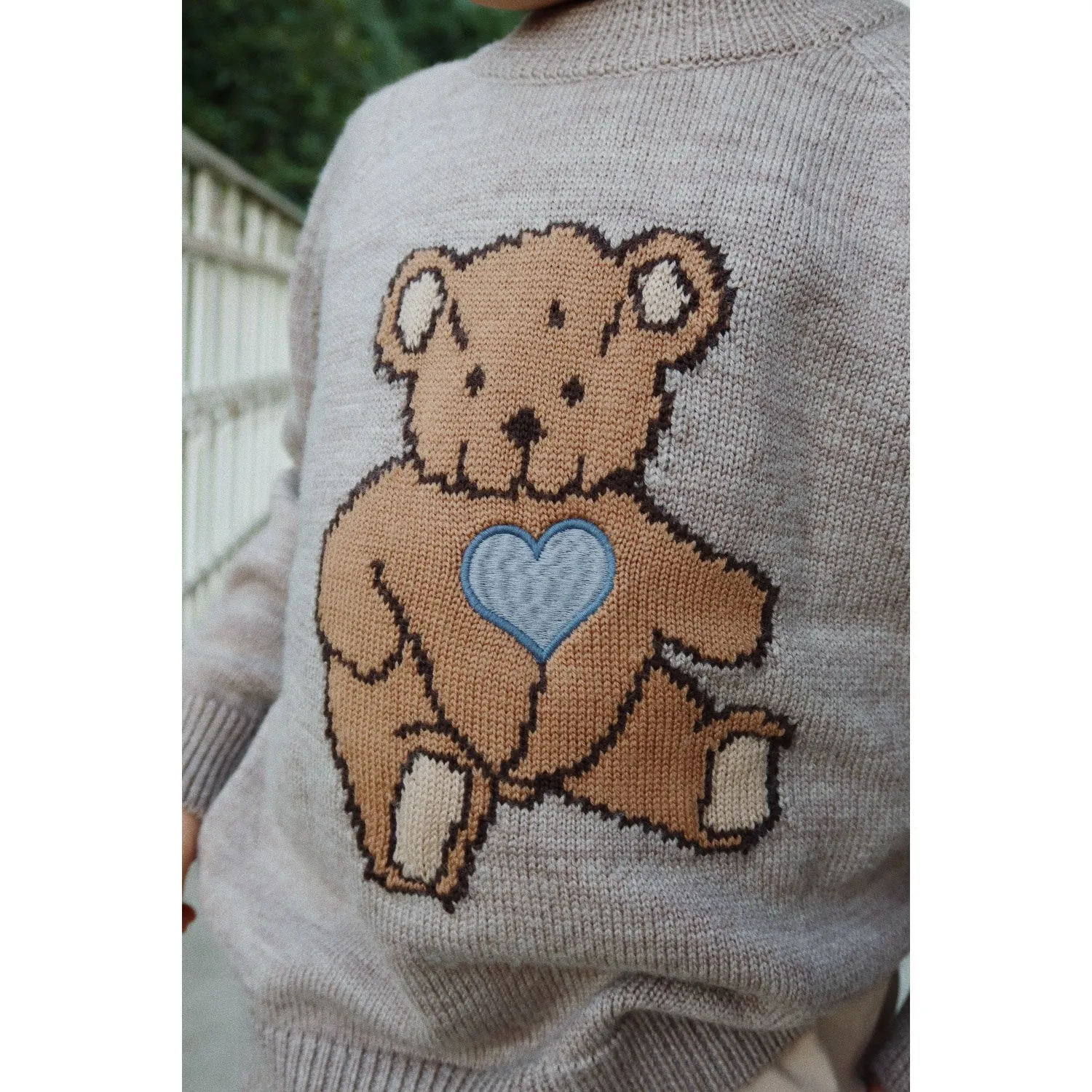 Konges Sljd Teddy Bear Carli Knit Blouse