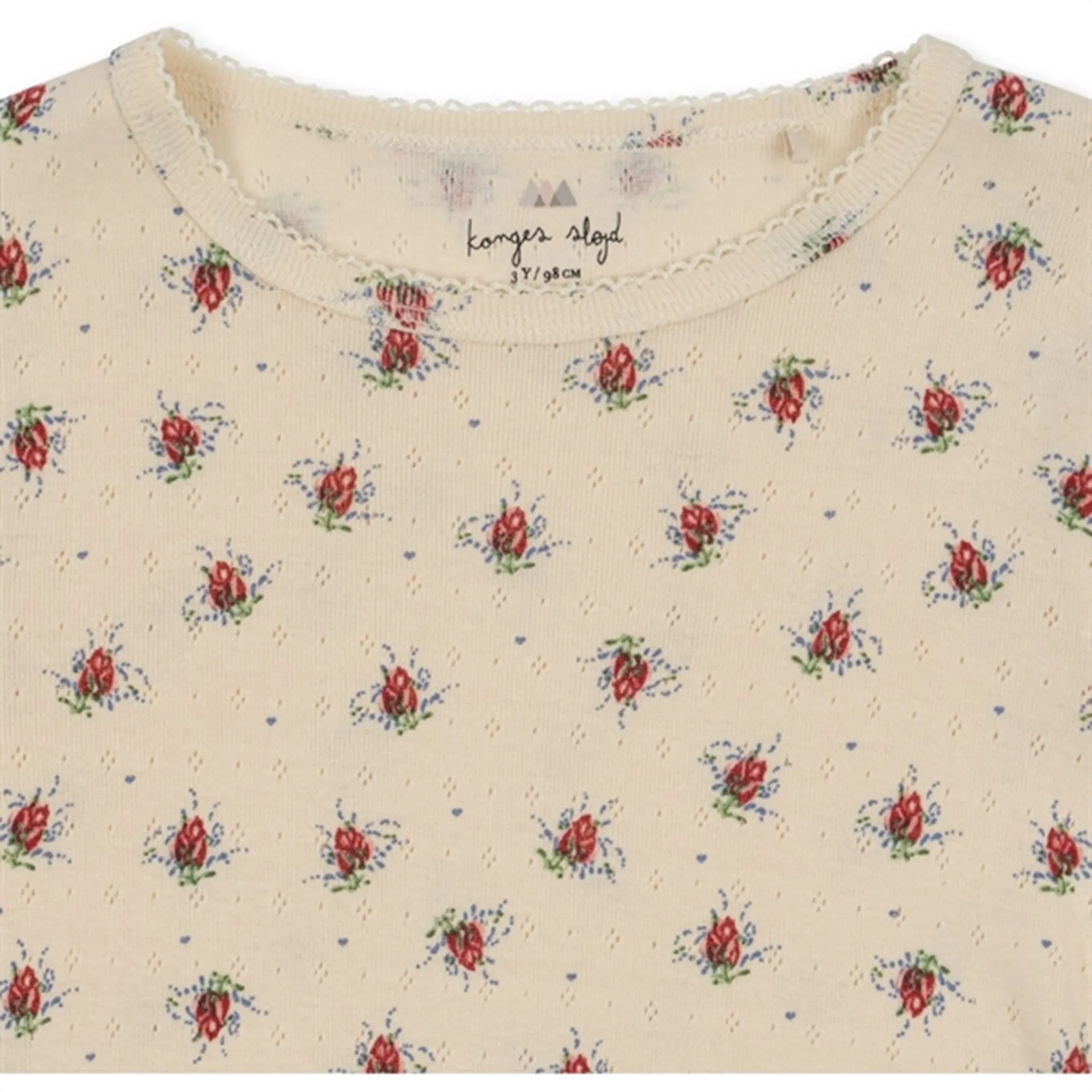 Konges Sljd Vita Rosa Mini Minni Blouse