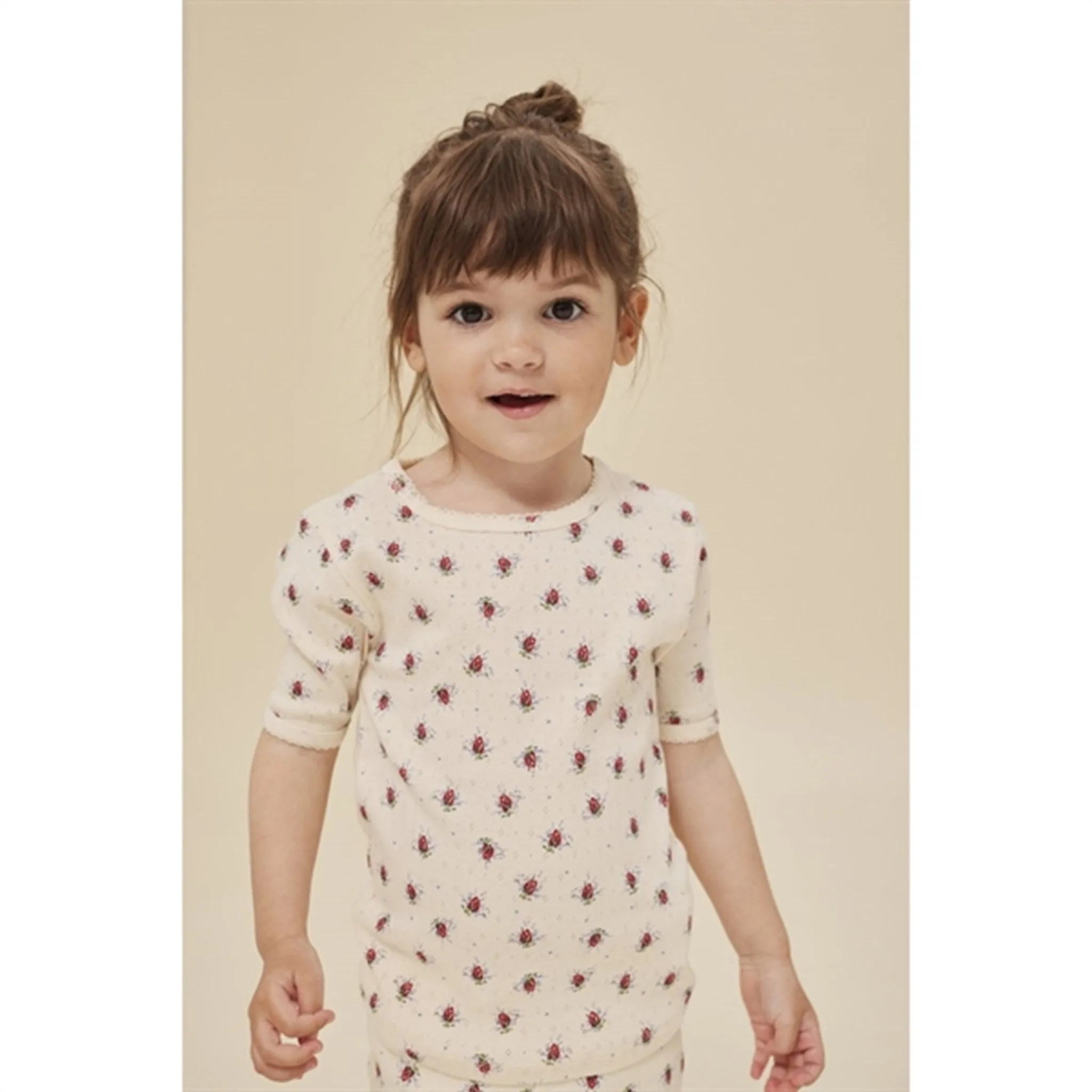 Konges Sljd Vita Rosa Mini Minni Blouse