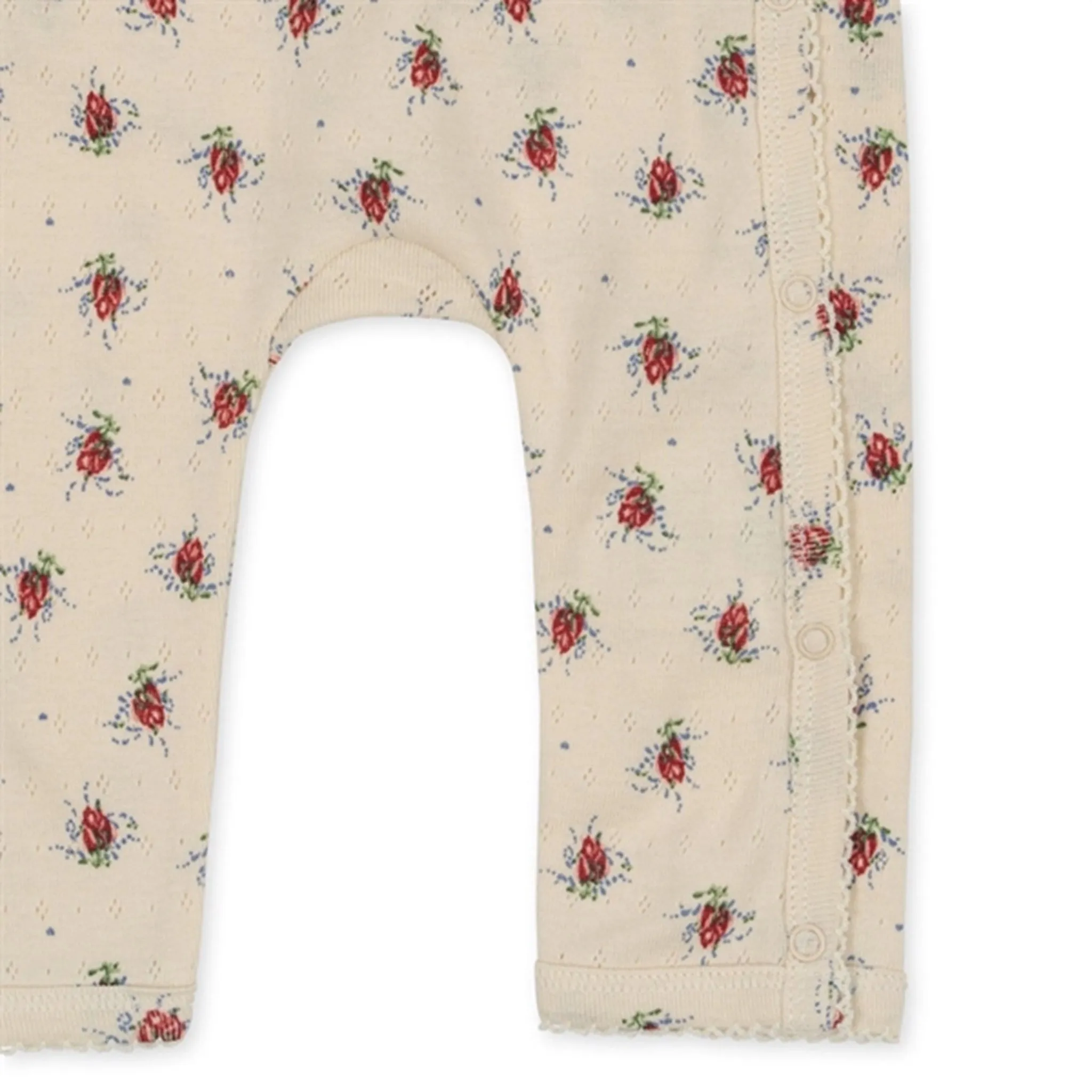 Konges Sljd Vita Rosa Mini Minnie Newborn Onesie