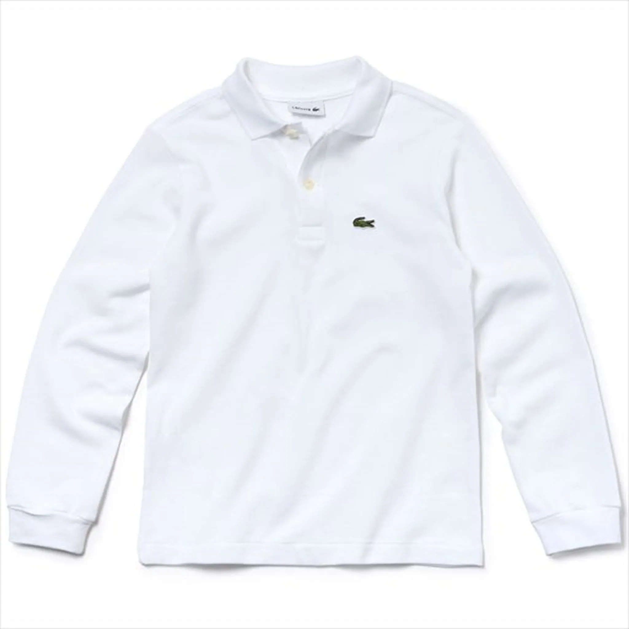 Lacoste Polo Tee L/S Blanc