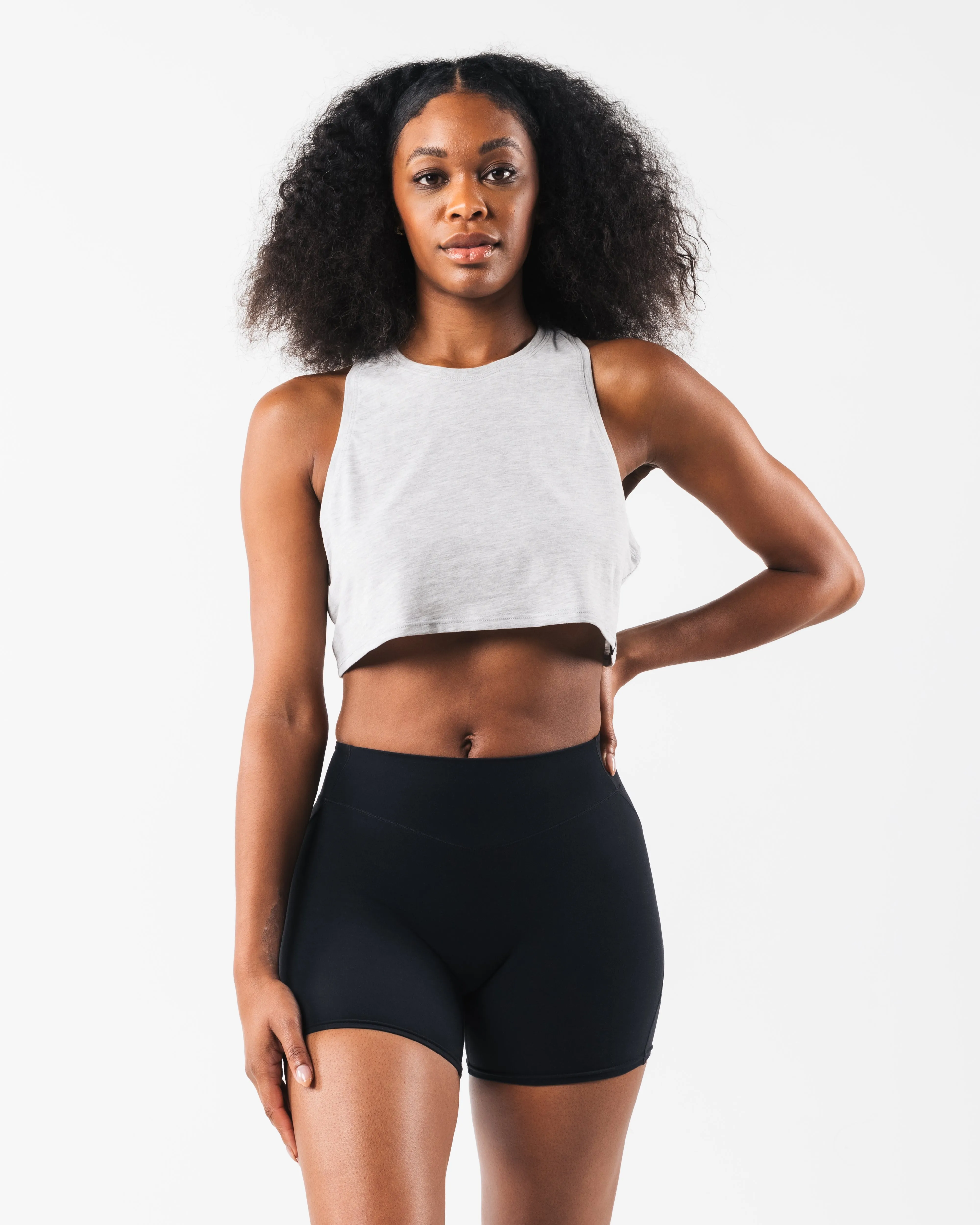LDB Muscle Tank - Heather Cloud Alphalete Athletics