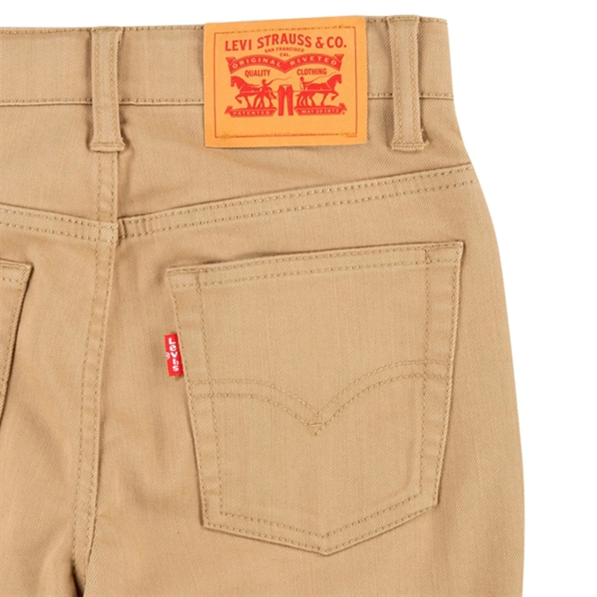 Levi's 502 Regular Taper Fit Strong Performance Jeans Beige