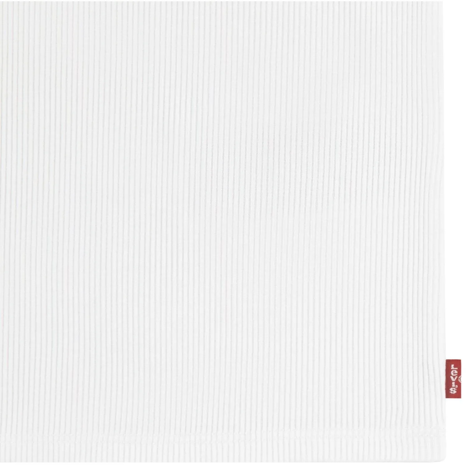Levi's Bright White Lvg Meet And Greet Ribbed Tank Top