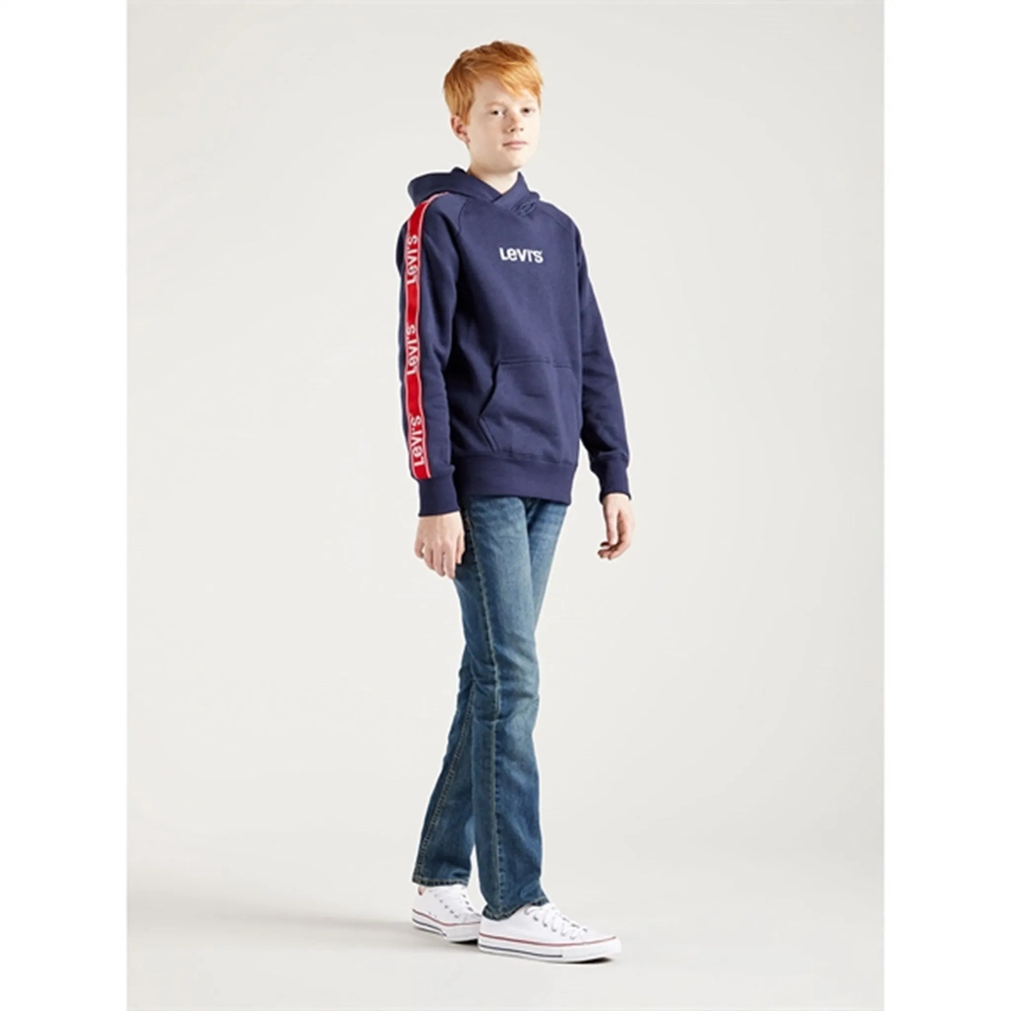 Levi's Logo Hoodie Naval Academy