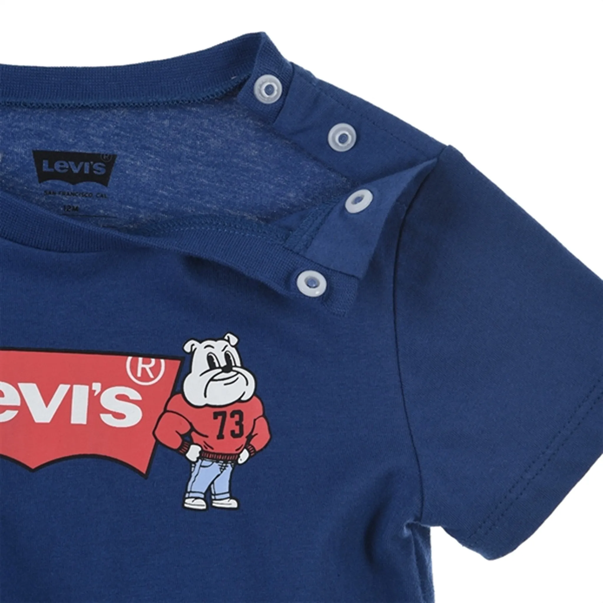 Levi's Mascot Batwing Shorts Set Blue