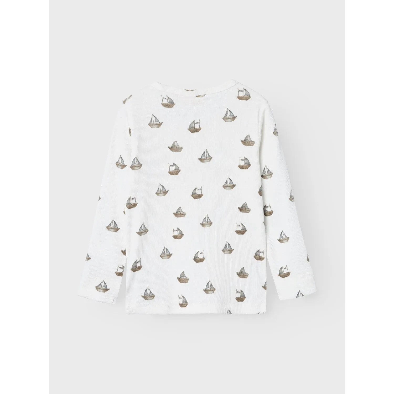 Lil'Atelier Coconut Milk Boat Gavo Slim Blouse
