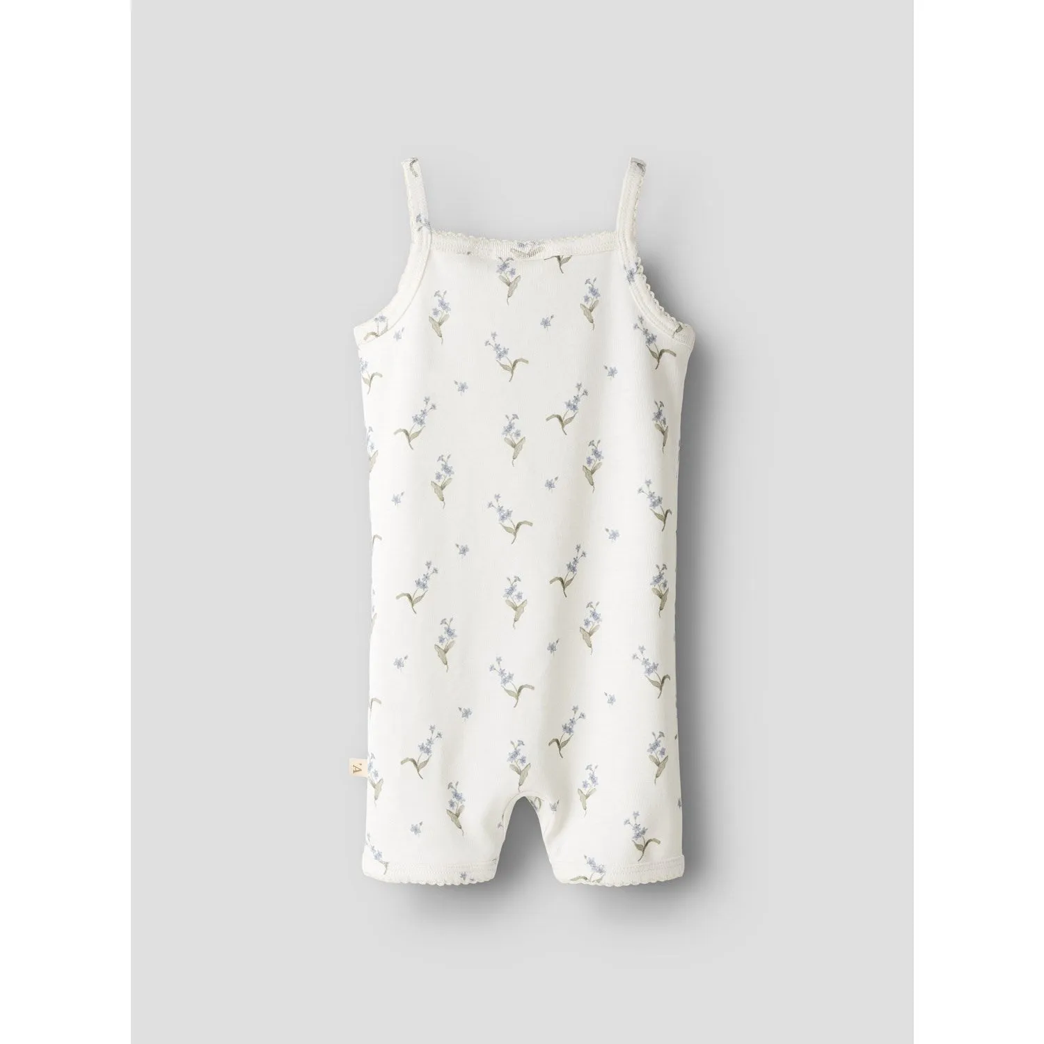 Lil'Atelier Coconut Milk Forget Me Not Gayo Sao Strap Suit