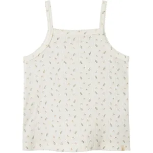 Lil'Atelier Coconut Milk Nmfgago Kur Loose Strap Top Lil