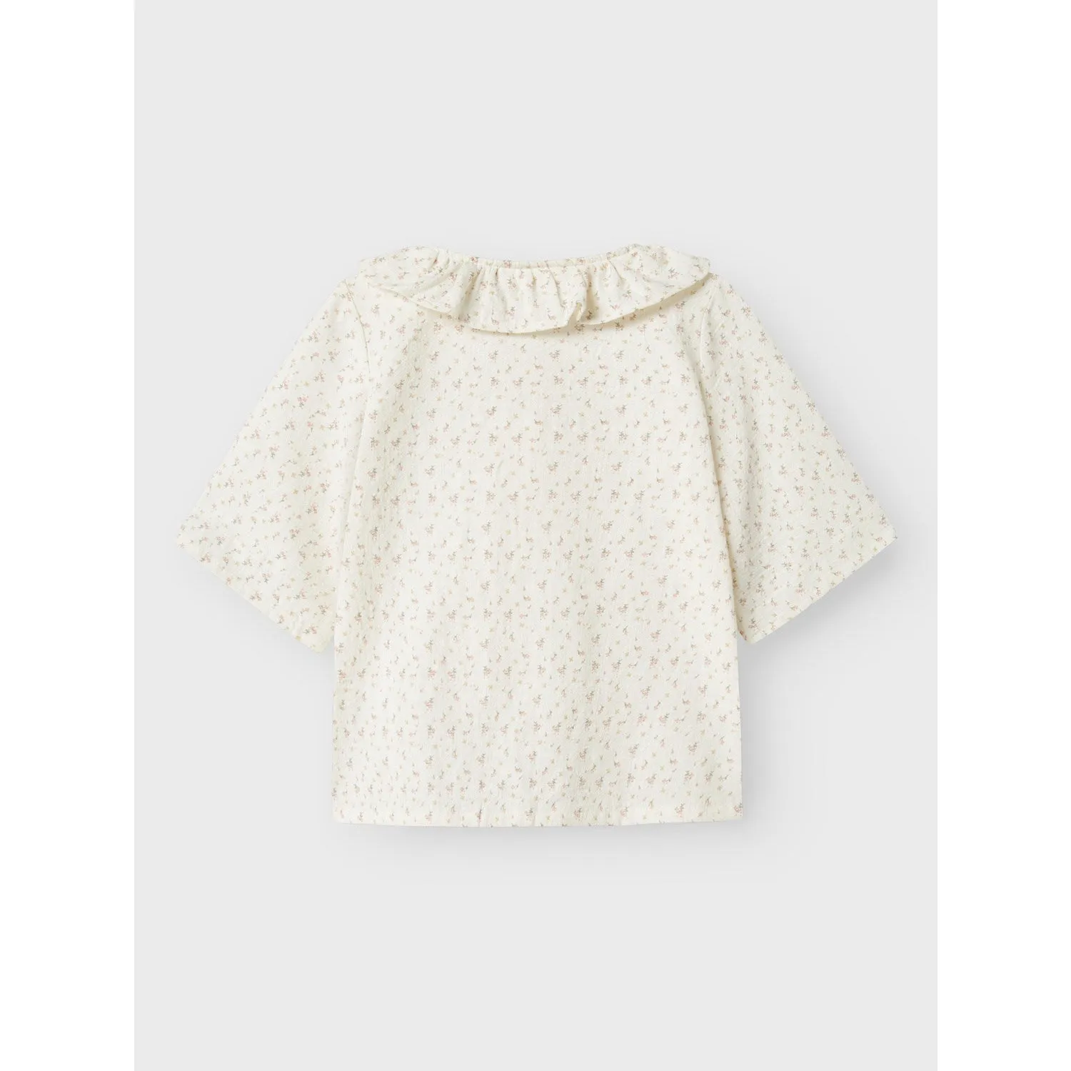 Lil'Atelier Coconut Milk Nmfhailey Ss Loose Shirt Lil